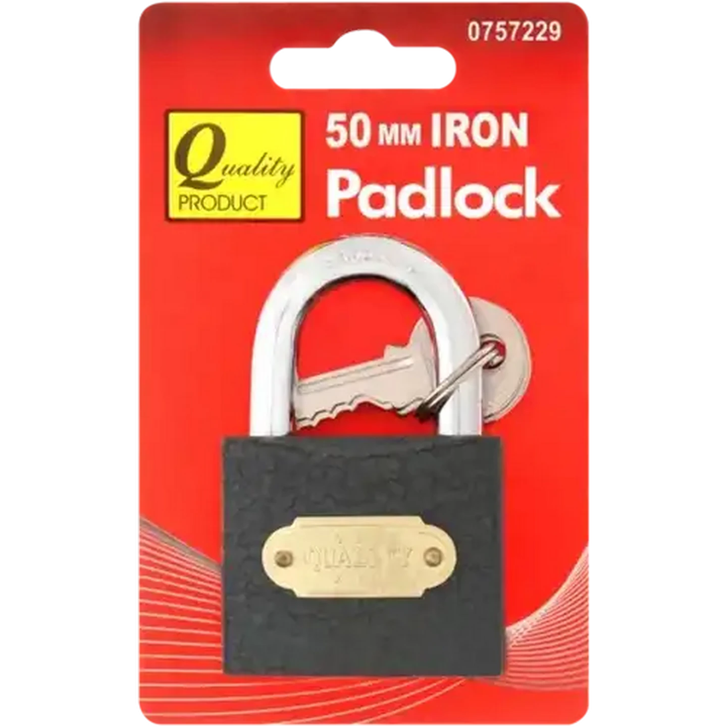 Image of Quality Iron Padlock 50mm