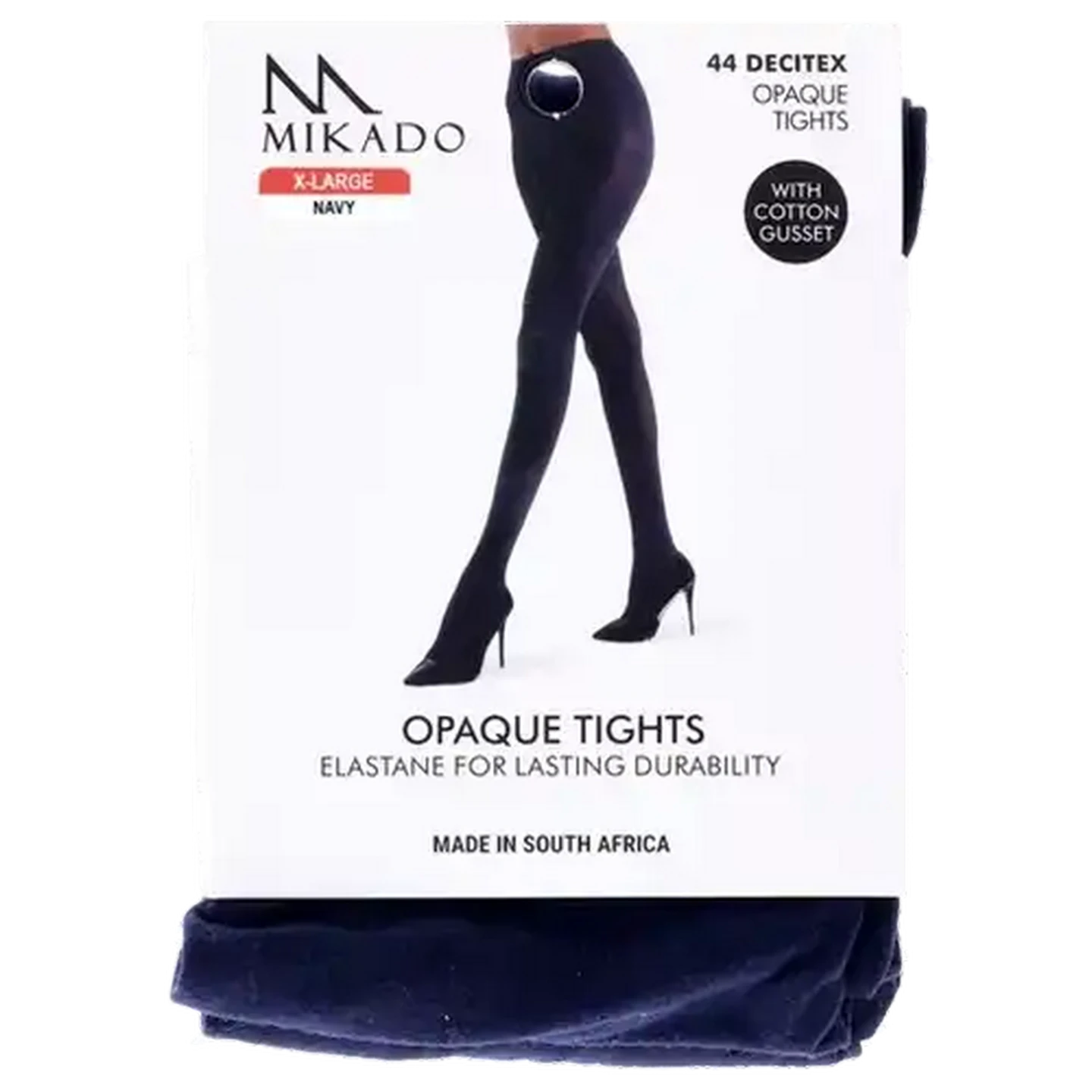 Image of Mikado Extra Large Navy Opaque Tights