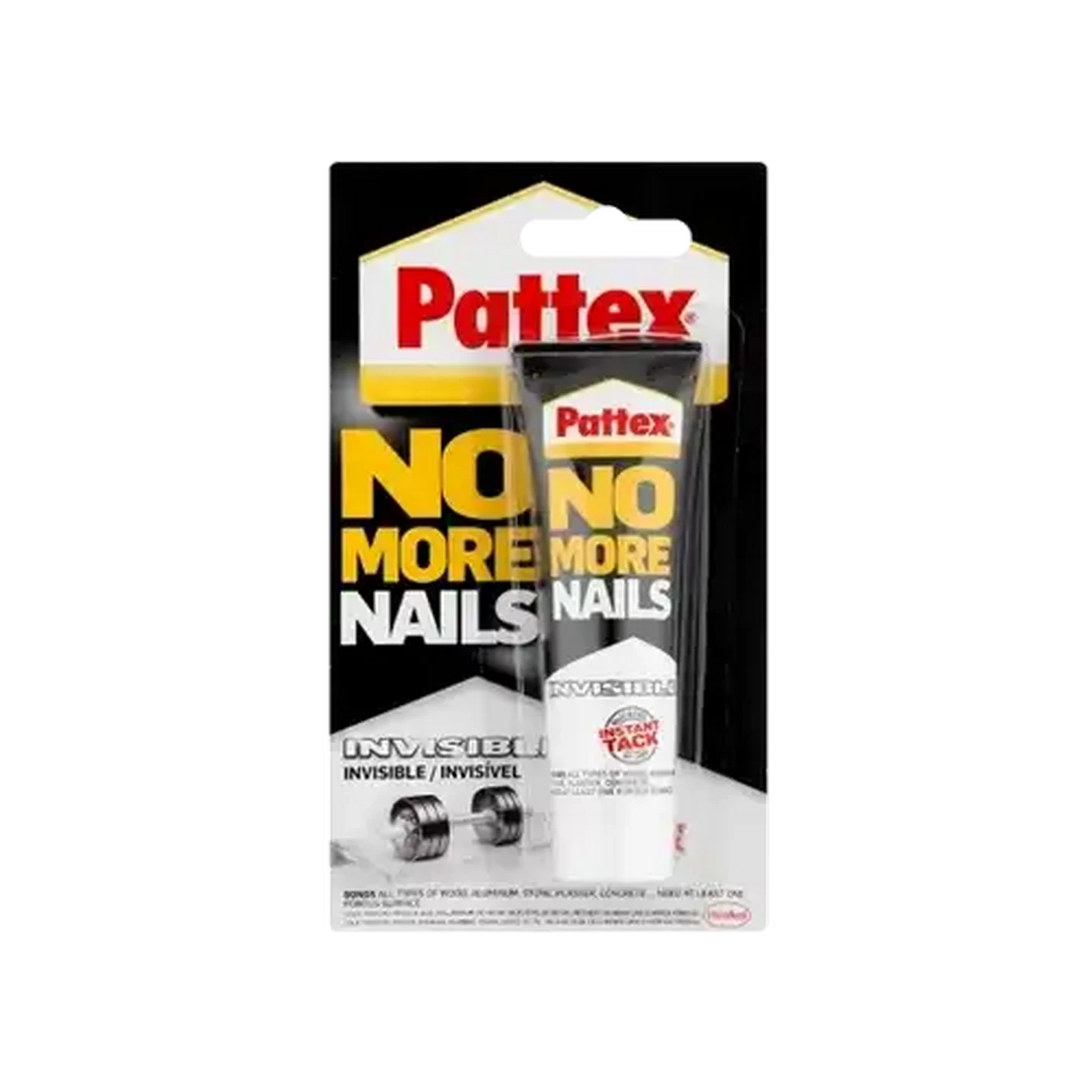 Image of Pattex No More Nails Invisible Construction Adhesive 40g