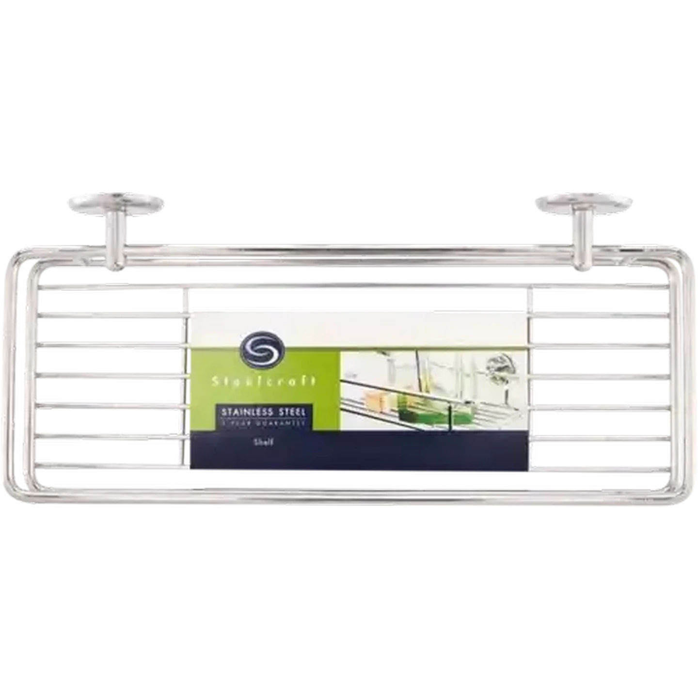 Image of Steelcraft Classic Stainless Steel Bathroom Shelf