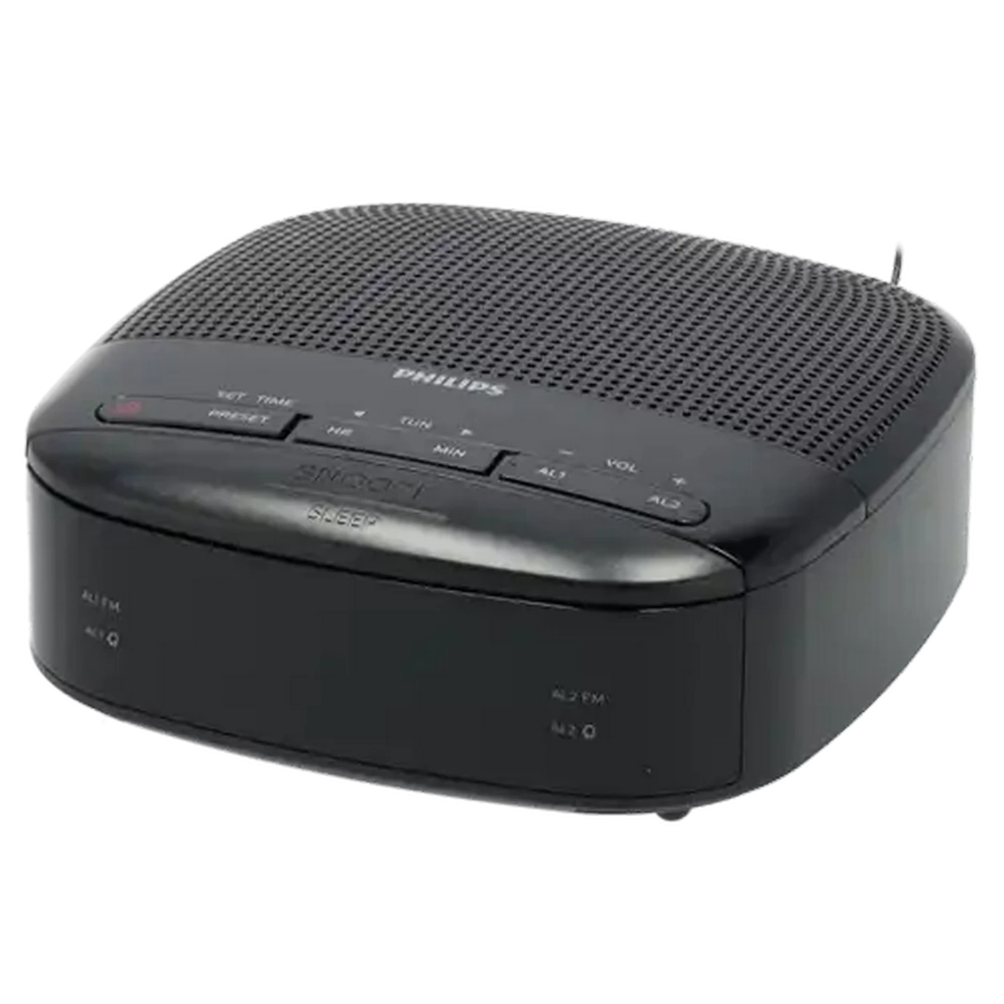 Image of Philips Black TAR3205 Radio Clock