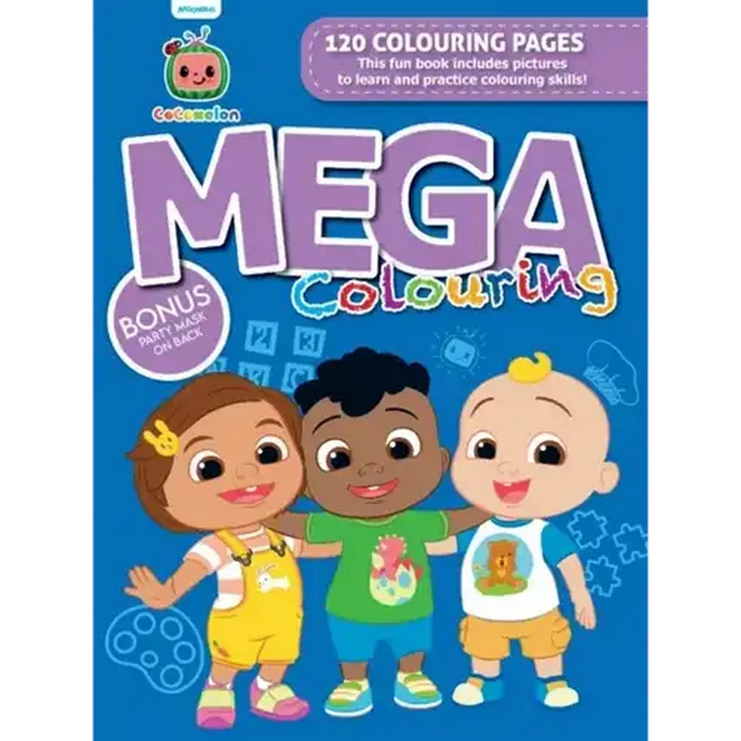 Checkers Sixty60 | Cocomelon Mega Colouring & Activity Book 120 Pages