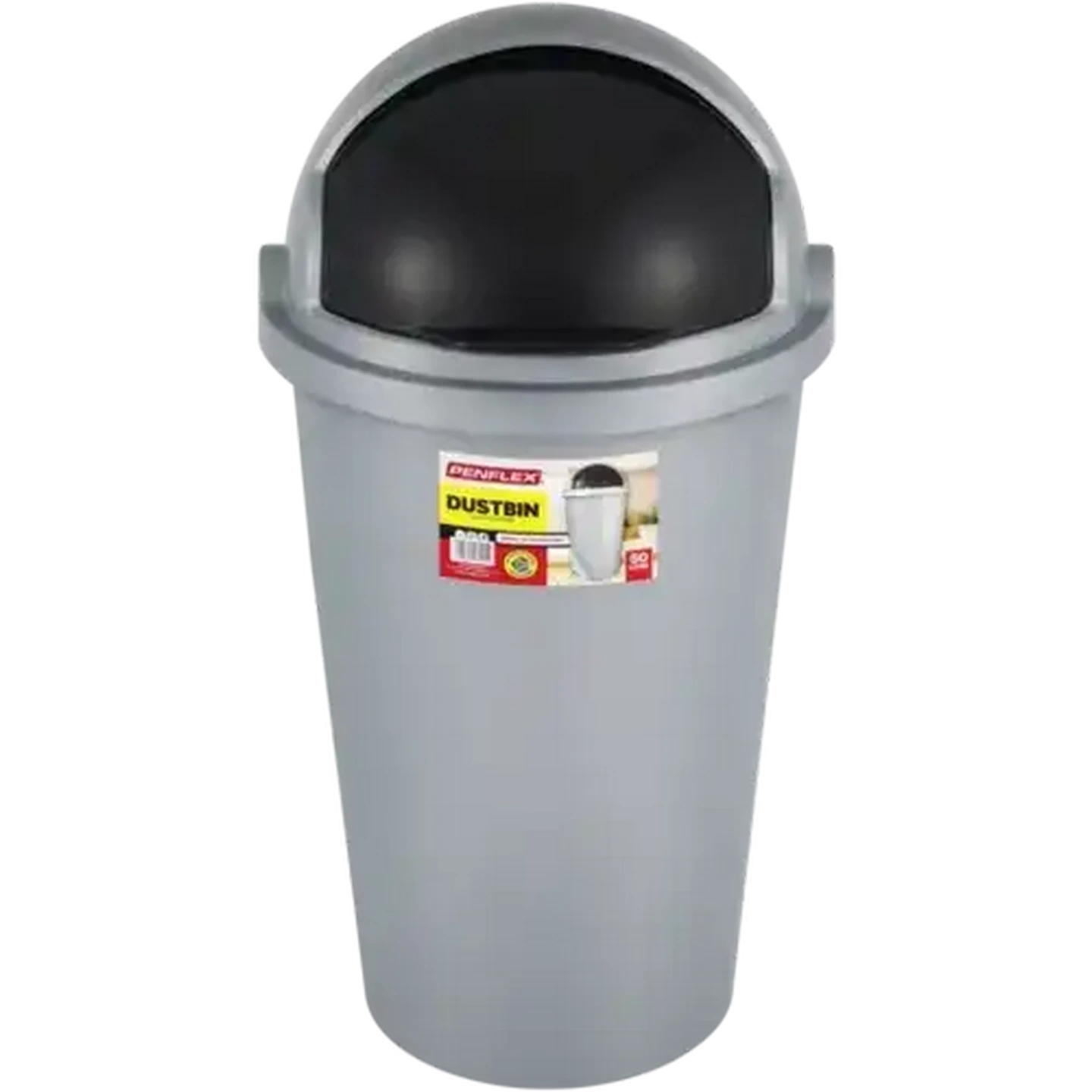 Image of Penflex Plastic Roll-Top Bin 50L