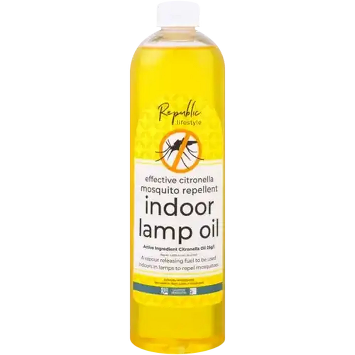 Image of Republic Lifestyle Umbrella Indoor Citronella Lamp Oil Refill Bottle 500ml