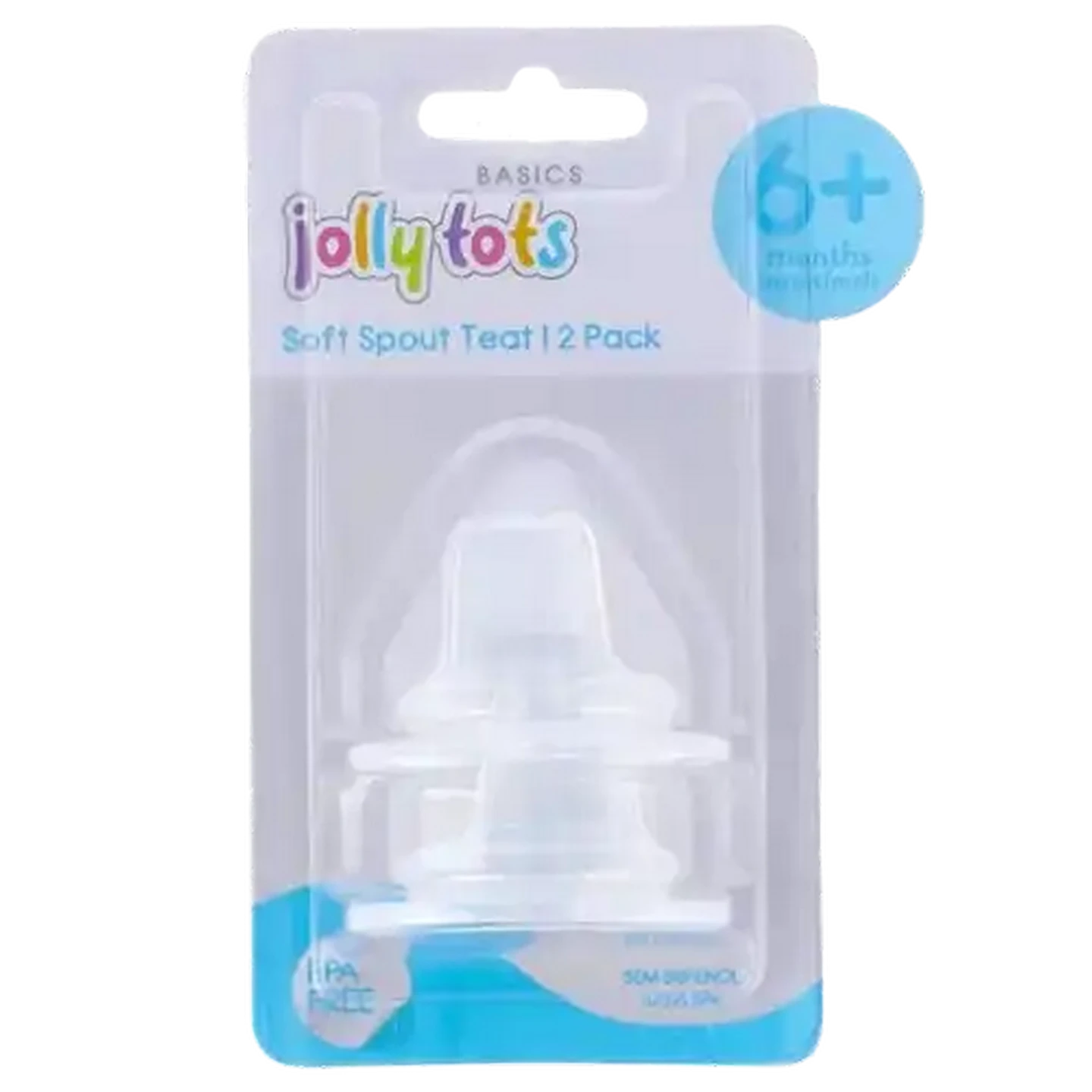 Image of Jolly Tots Soft Pout Teat 2-Pack