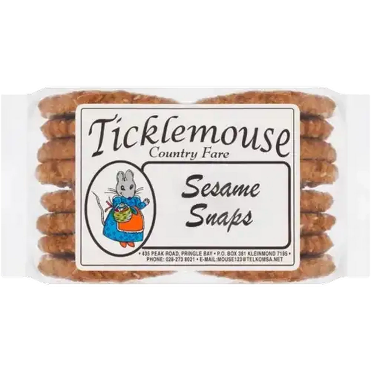 Checkers Sixty60 | Ticklemouse Country Fare Sesame Snaps Biscuits 200g