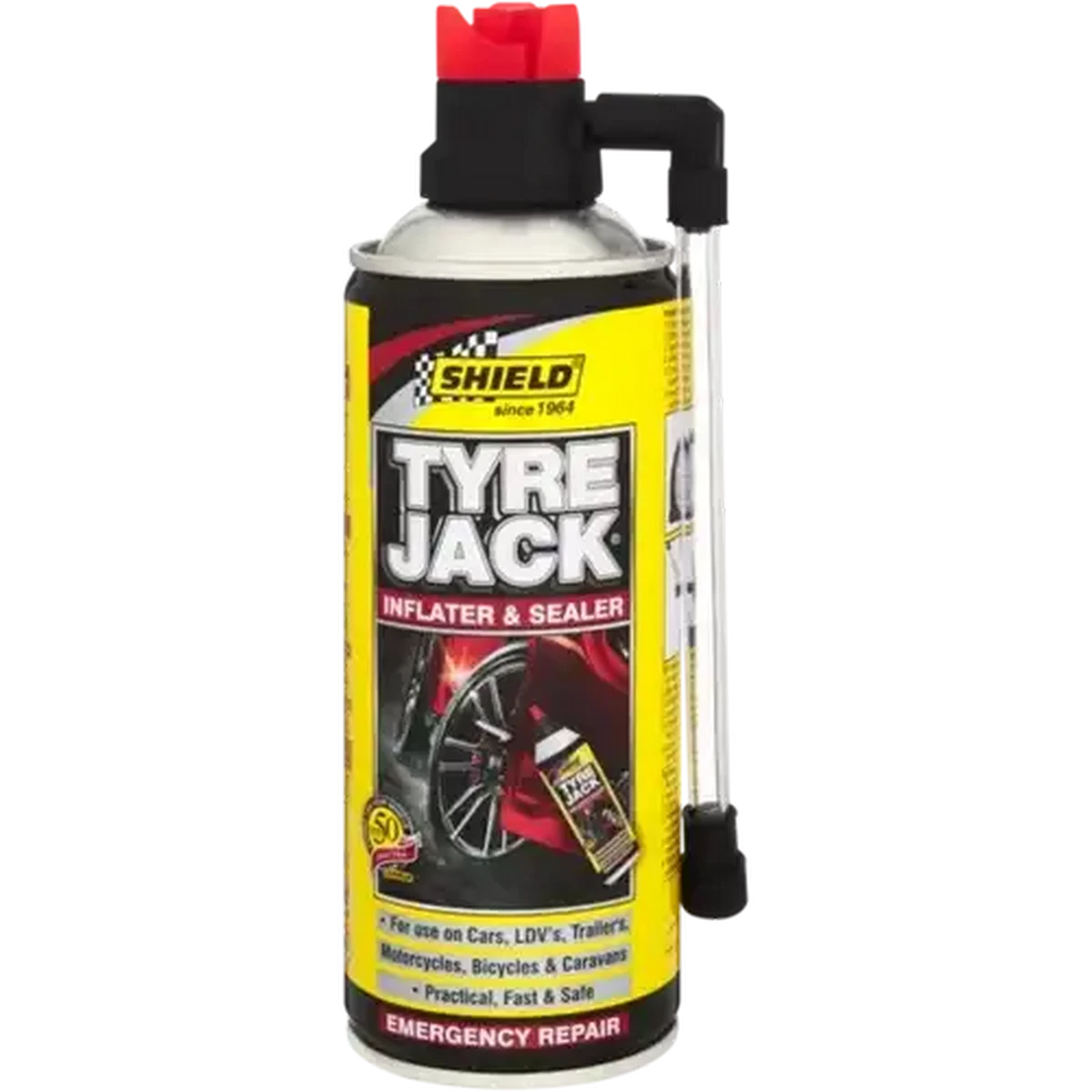 Checkers Sixty60 | Shield Tyre Jack Inflater & Sealer 340ml