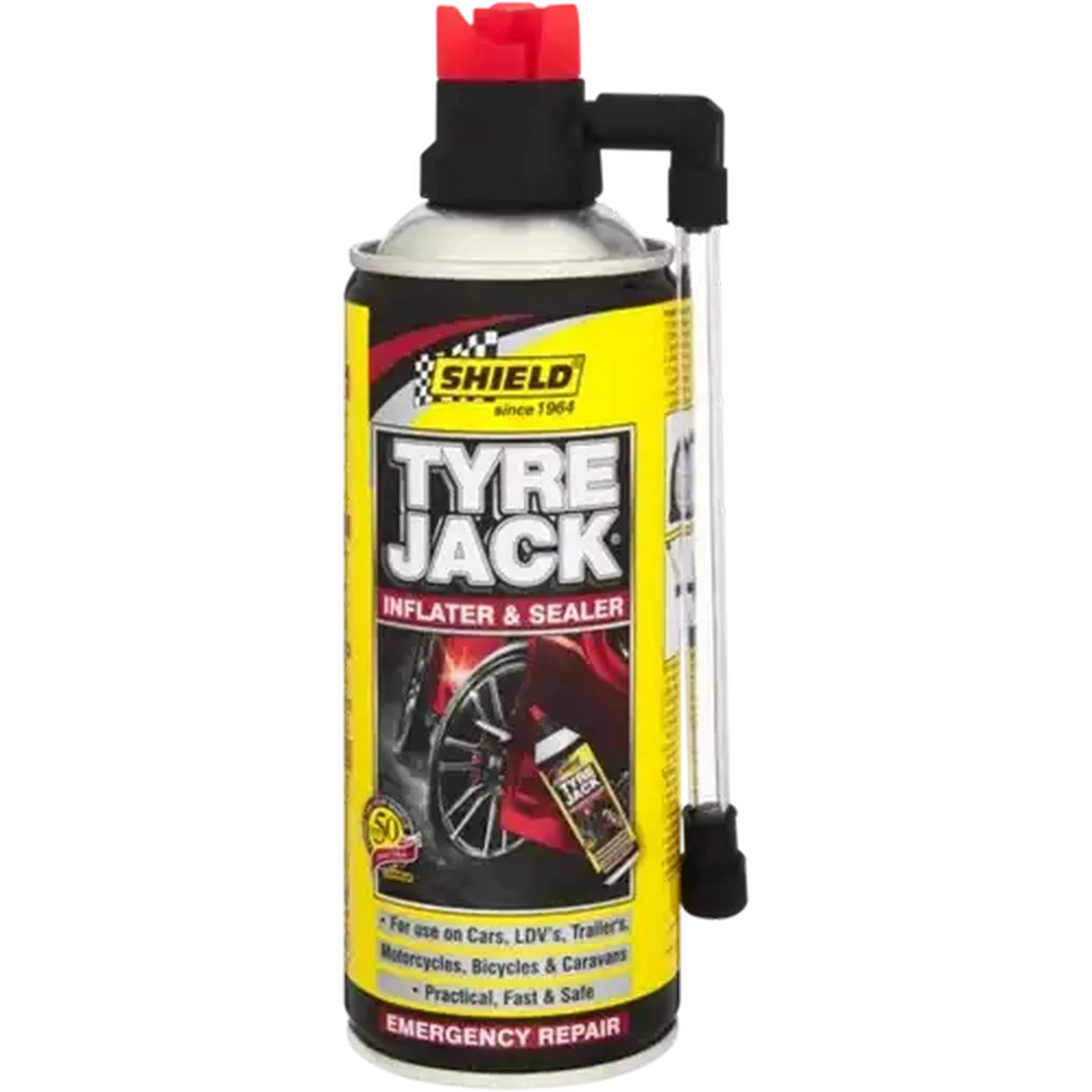 Checkers Sixty60 | Shield Tyre Jack Inflater & Sealer 340ml
