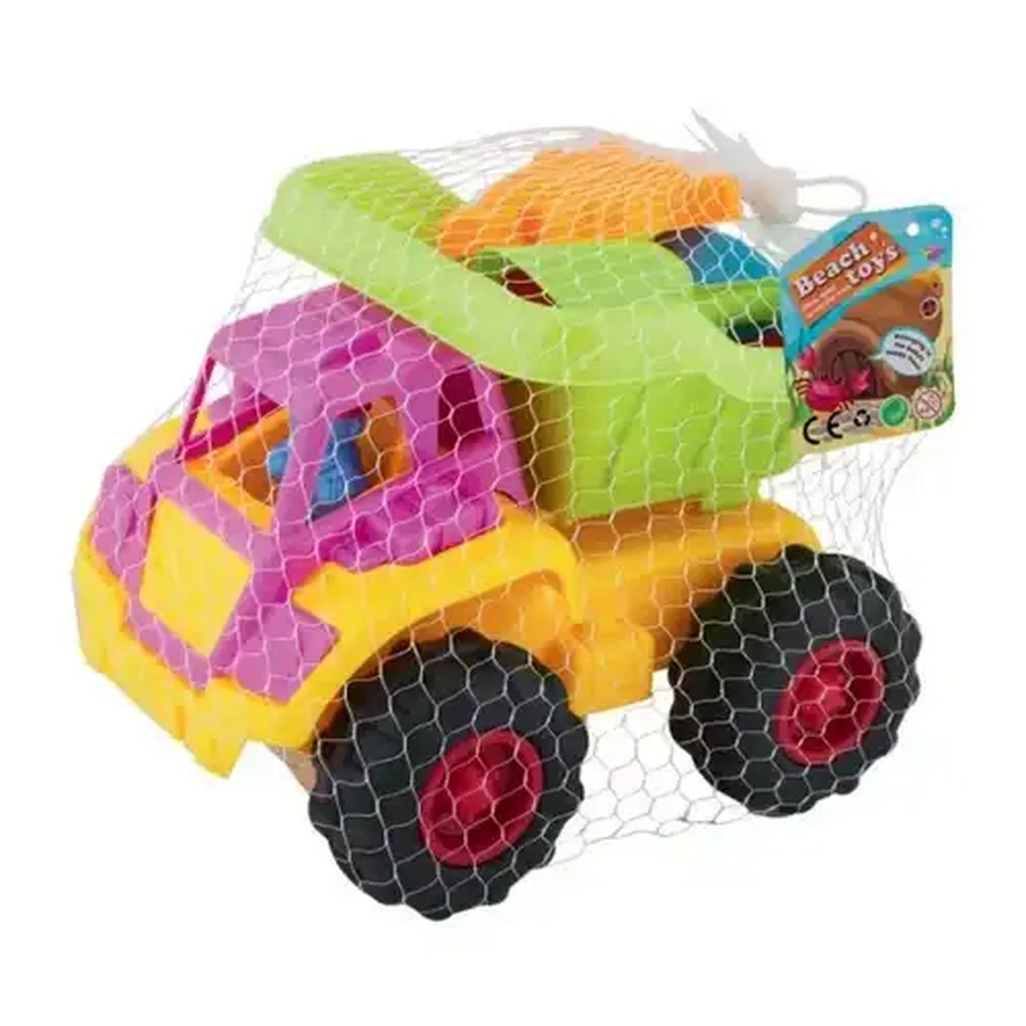 Image of Multi-Coloured Beach Toys 6 Piece