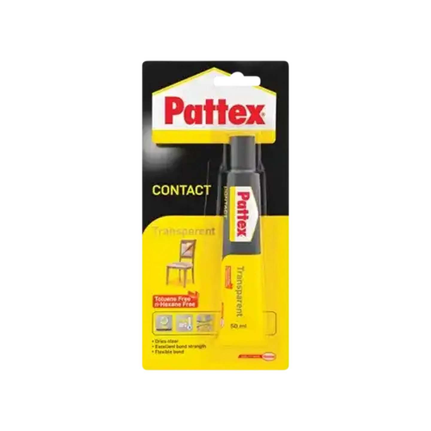 Image of Pattex Transparent Contact Adhesive 50ml