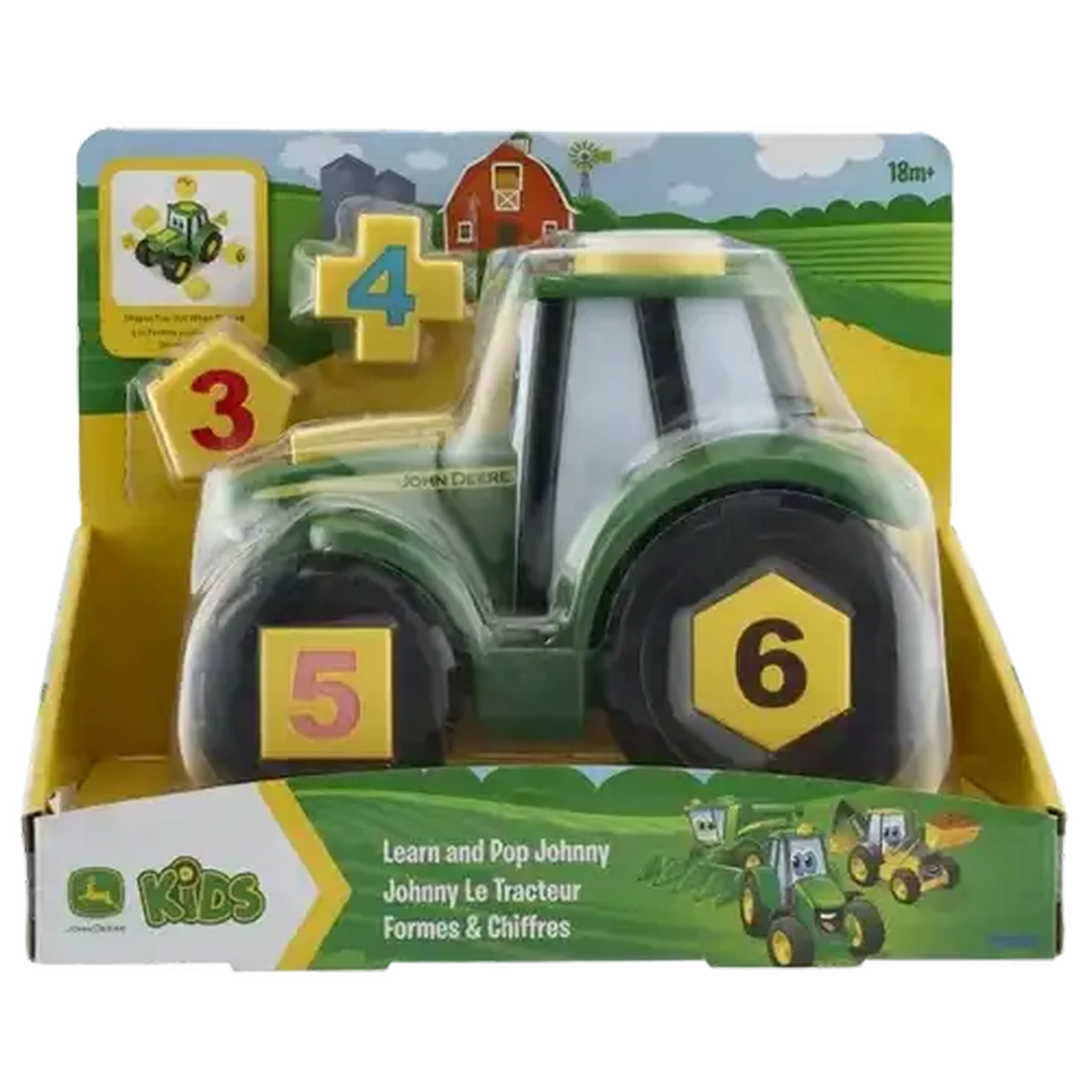 Image of John Deere Learn & Pop Tractor 18 Months+