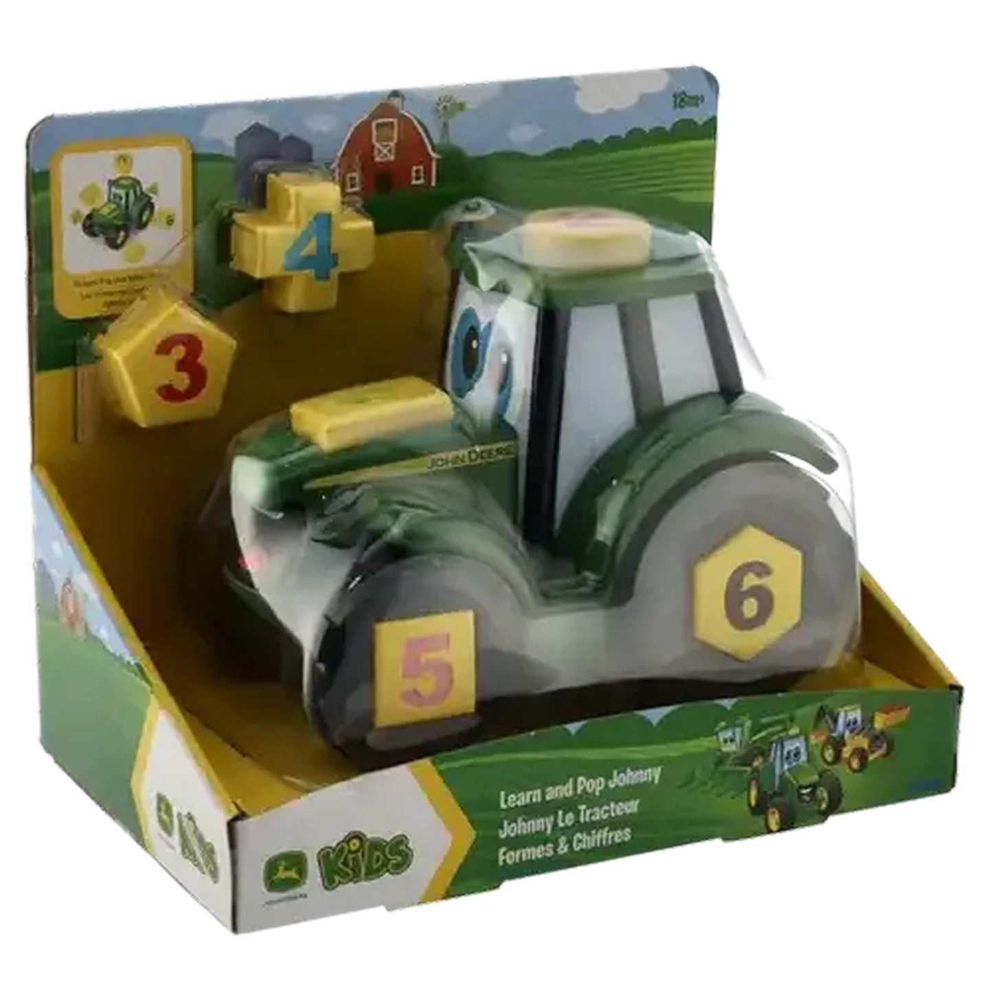 Image of John Deere Learn & Pop Tractor 18 Months+