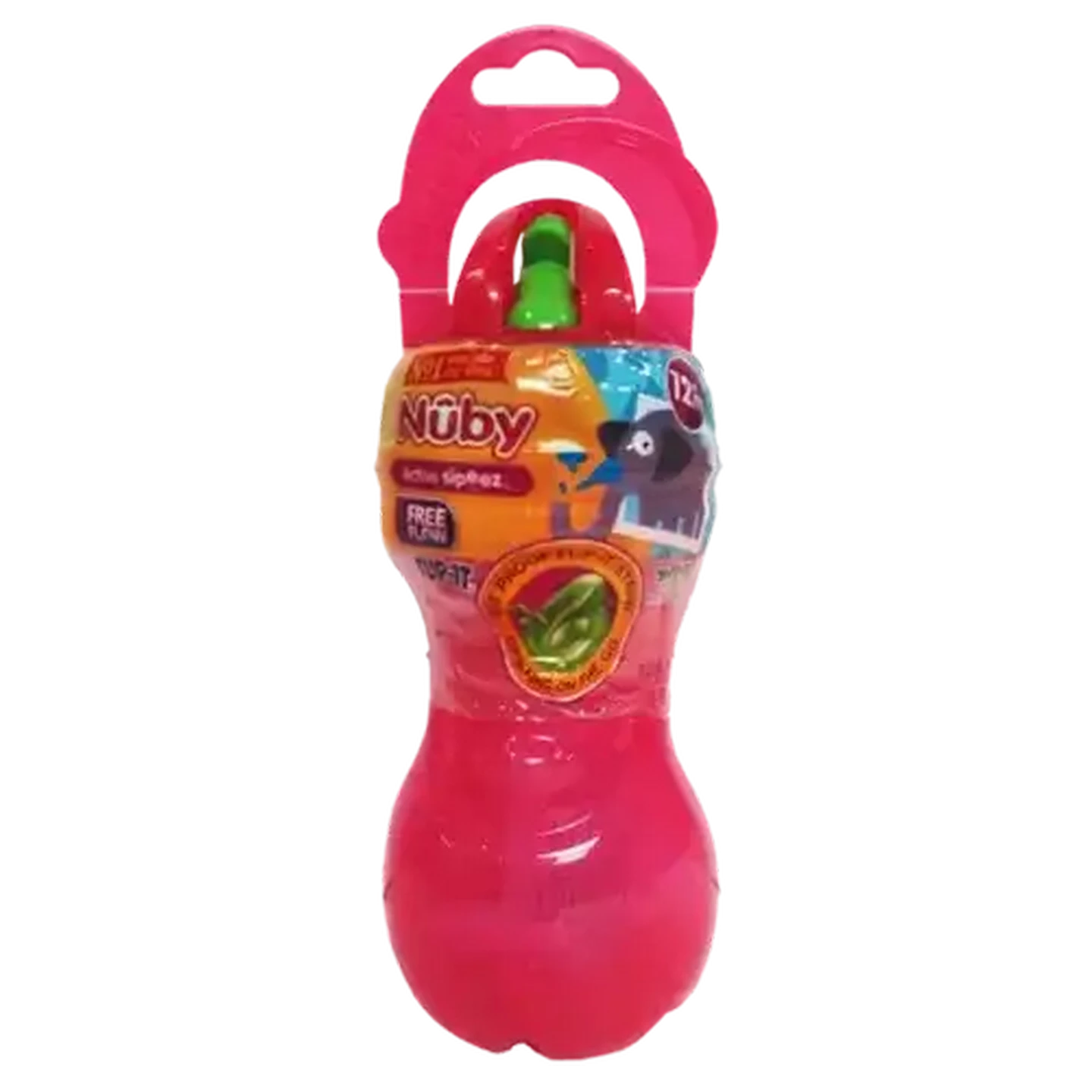 Image of Nûby 300ml Flip n Tip Straw Cup 6 Months +