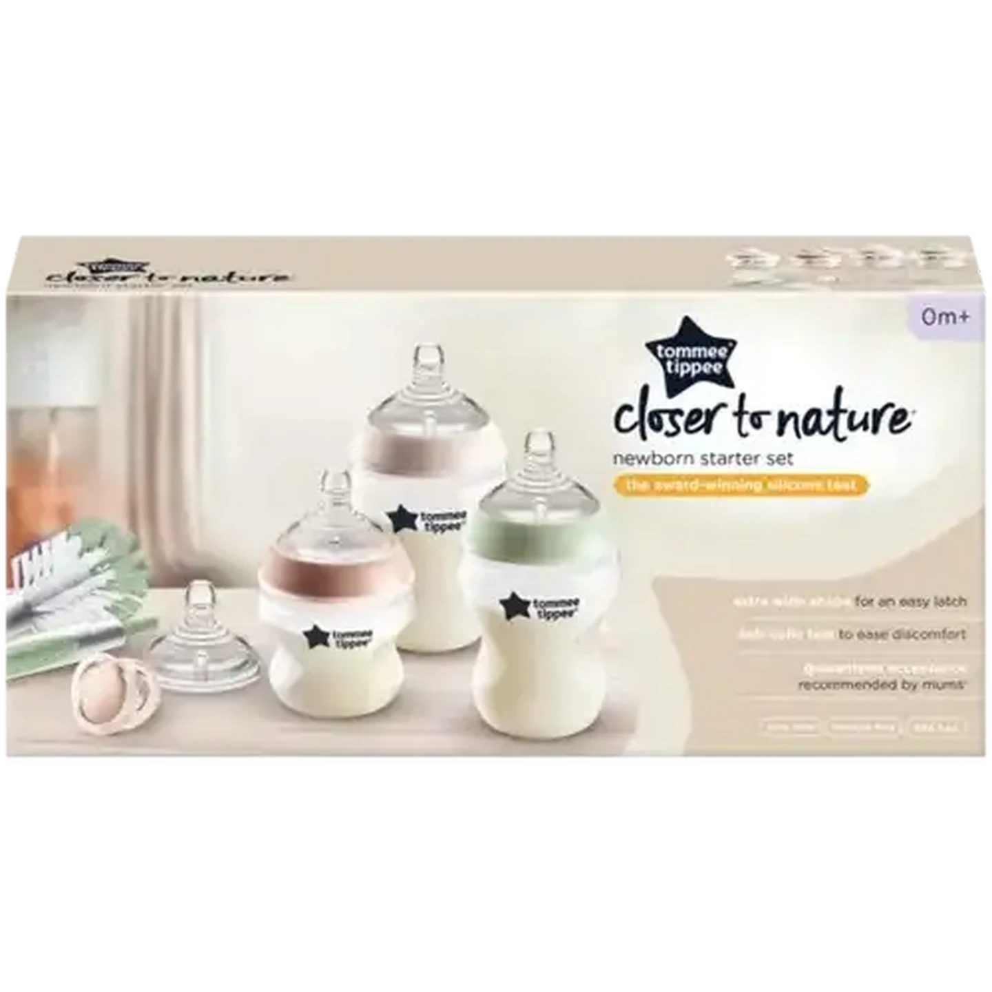 Image of Tommee Tippee Natural Start Self Sterilising Neutral Newborn Starter Kit