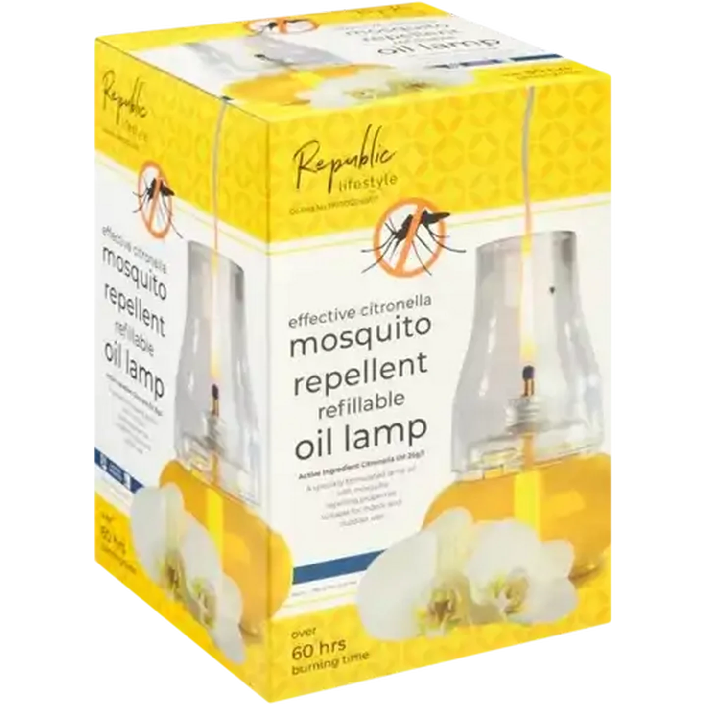 Image of Clearlite Citronella Refillable Oil Lamp 500ml