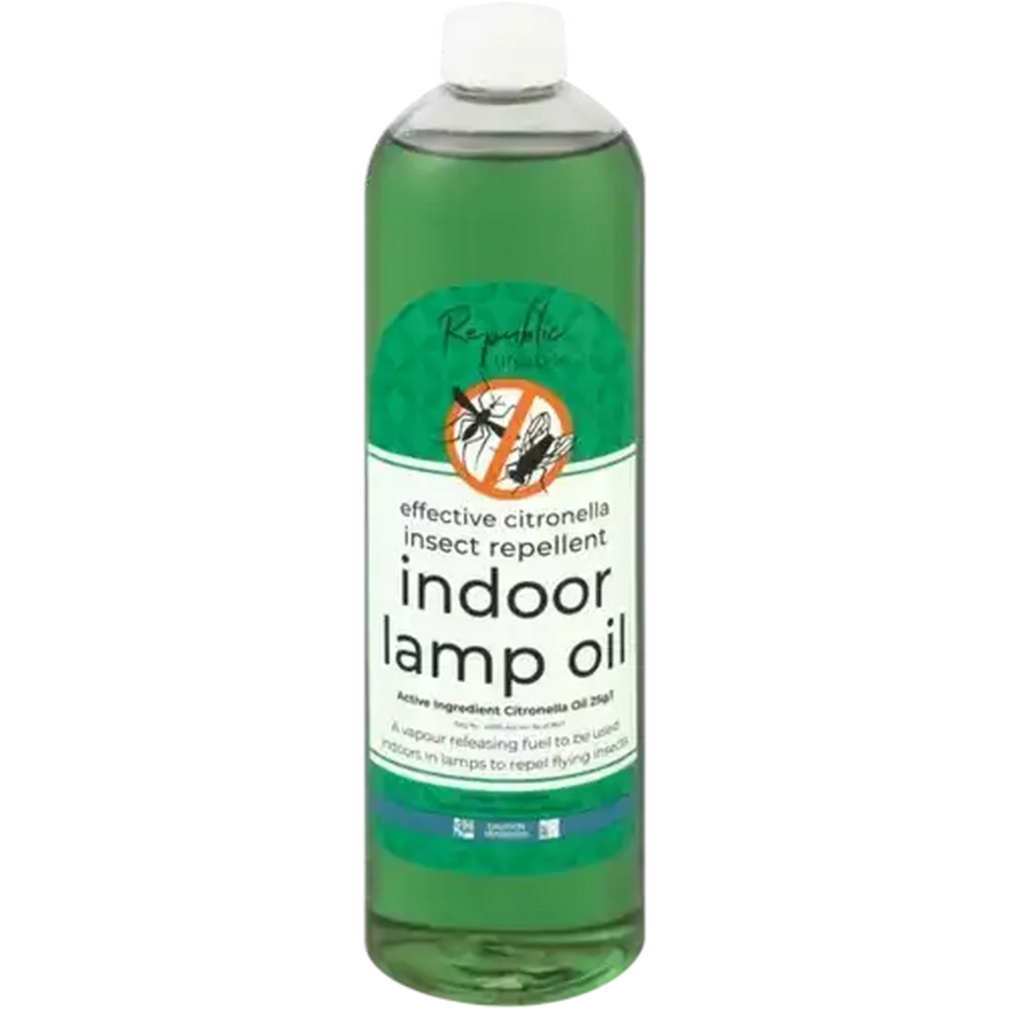 Image of Republic Lifestyle Umbrella Green Citronella Lamp Oil Refill Bottle 500ml
