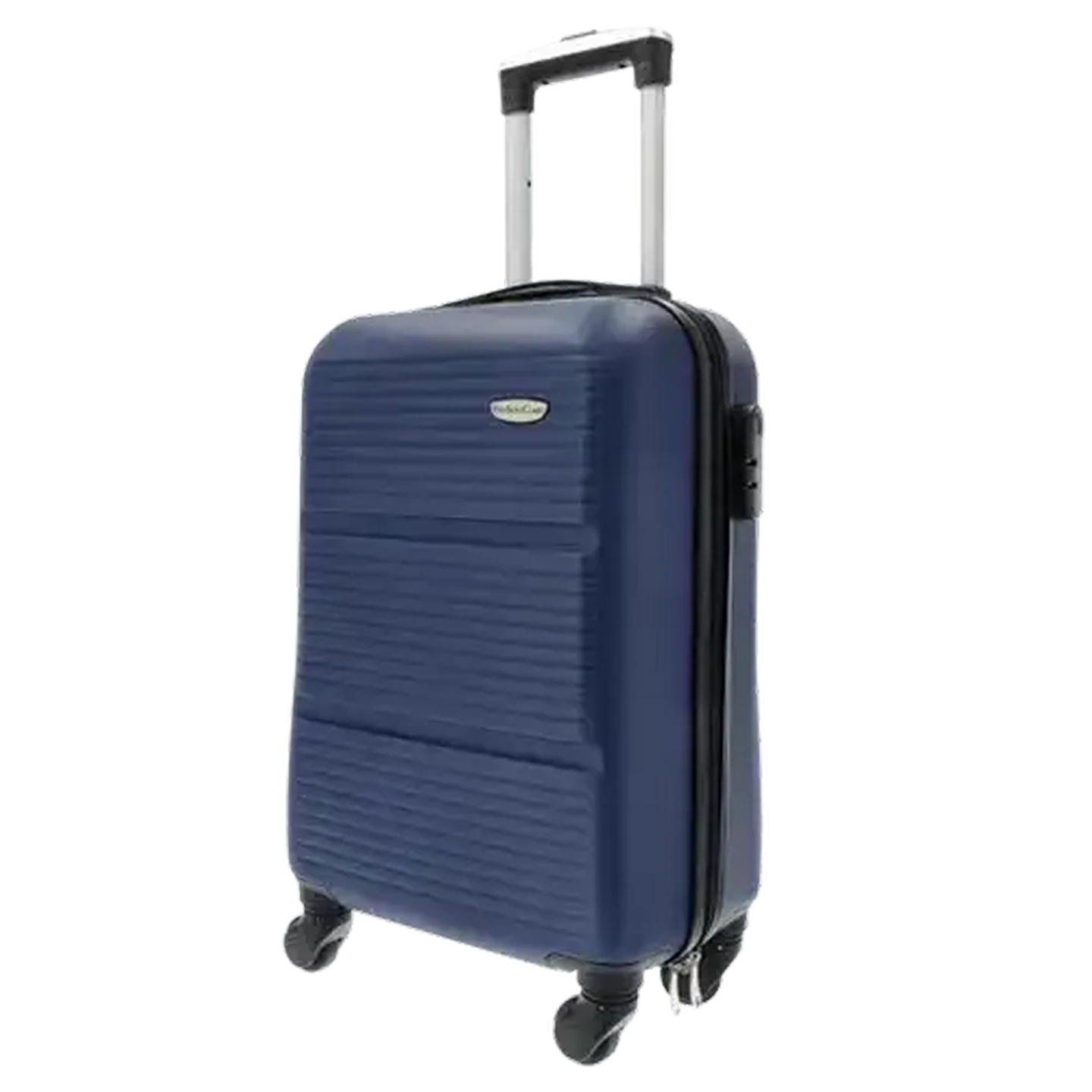 Image of Yves Saint Claire Navy Large Racer Trolley Case 75cm