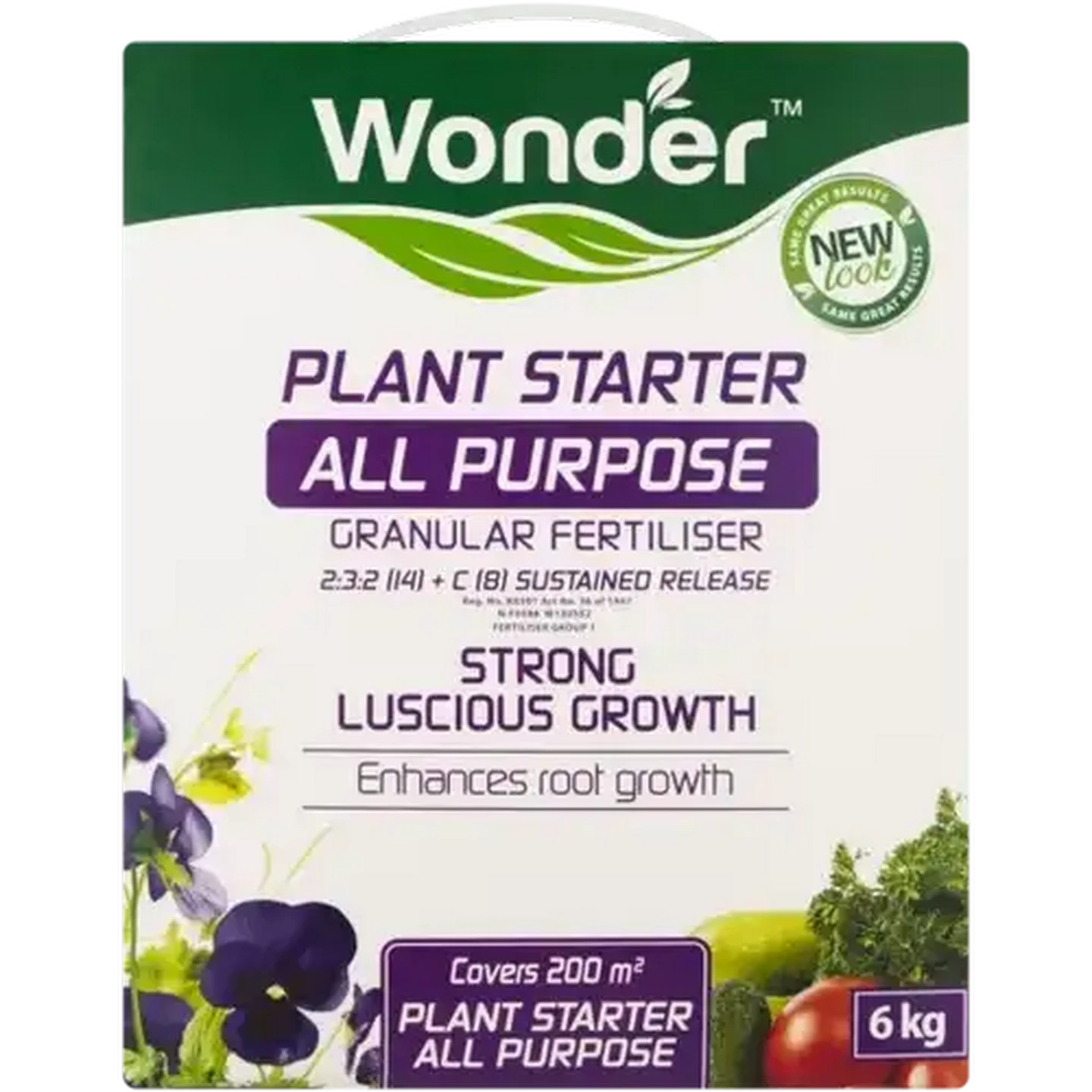 Image of Wonder Plant Starter All Purpose Fertiliser 6kg