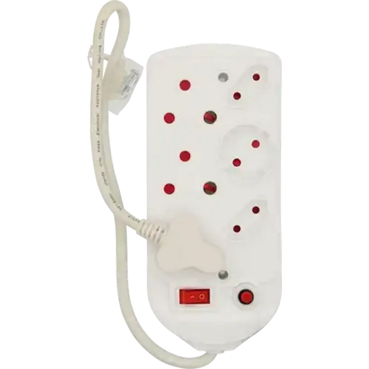 Checkers Sixty60 | SCE White 6-Way Power-Switch Multiplug