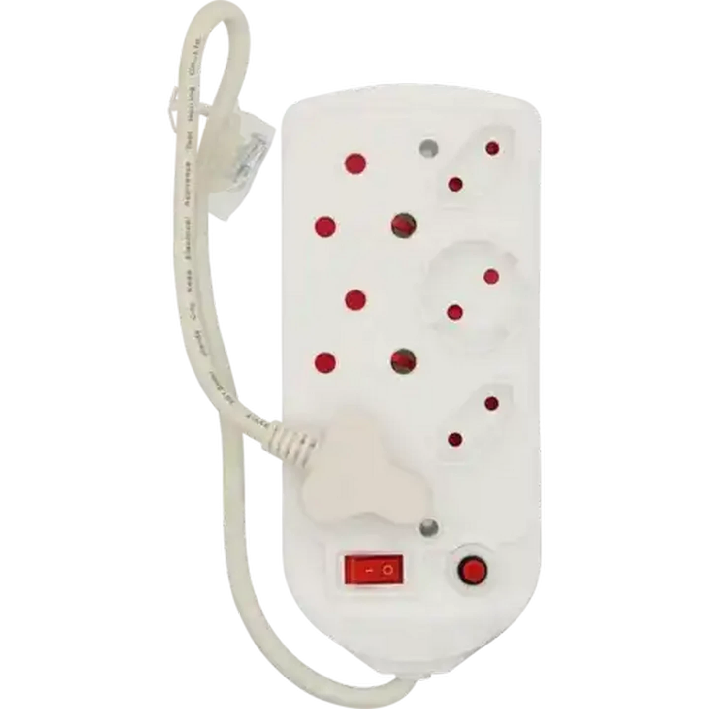Checkers Sixty60 | SCE White 6-Way Power-Switch Multiplug