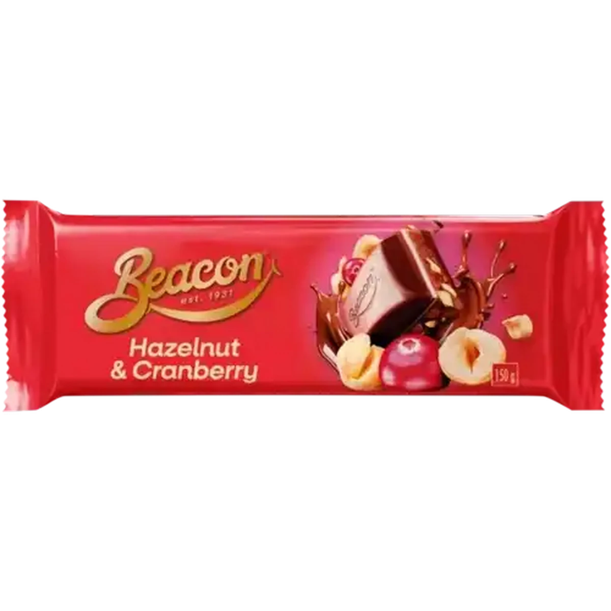 Checkers Sixty60 | Beacon Hazelnut & Cranberry Chocolate Slab 150g