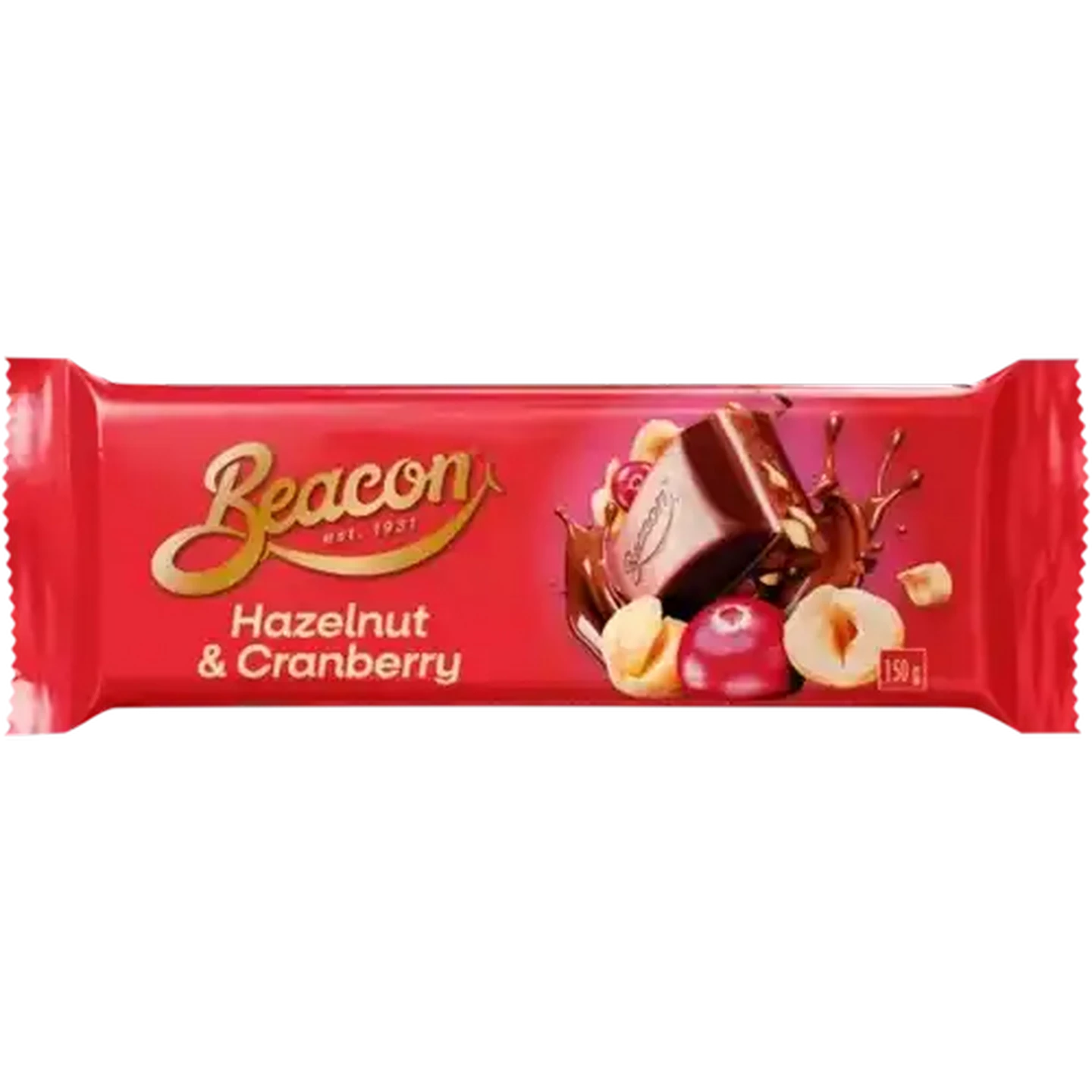 Checkers Sixty60 | Beacon Hazelnut & Cranberry Chocolate Slab 150g
