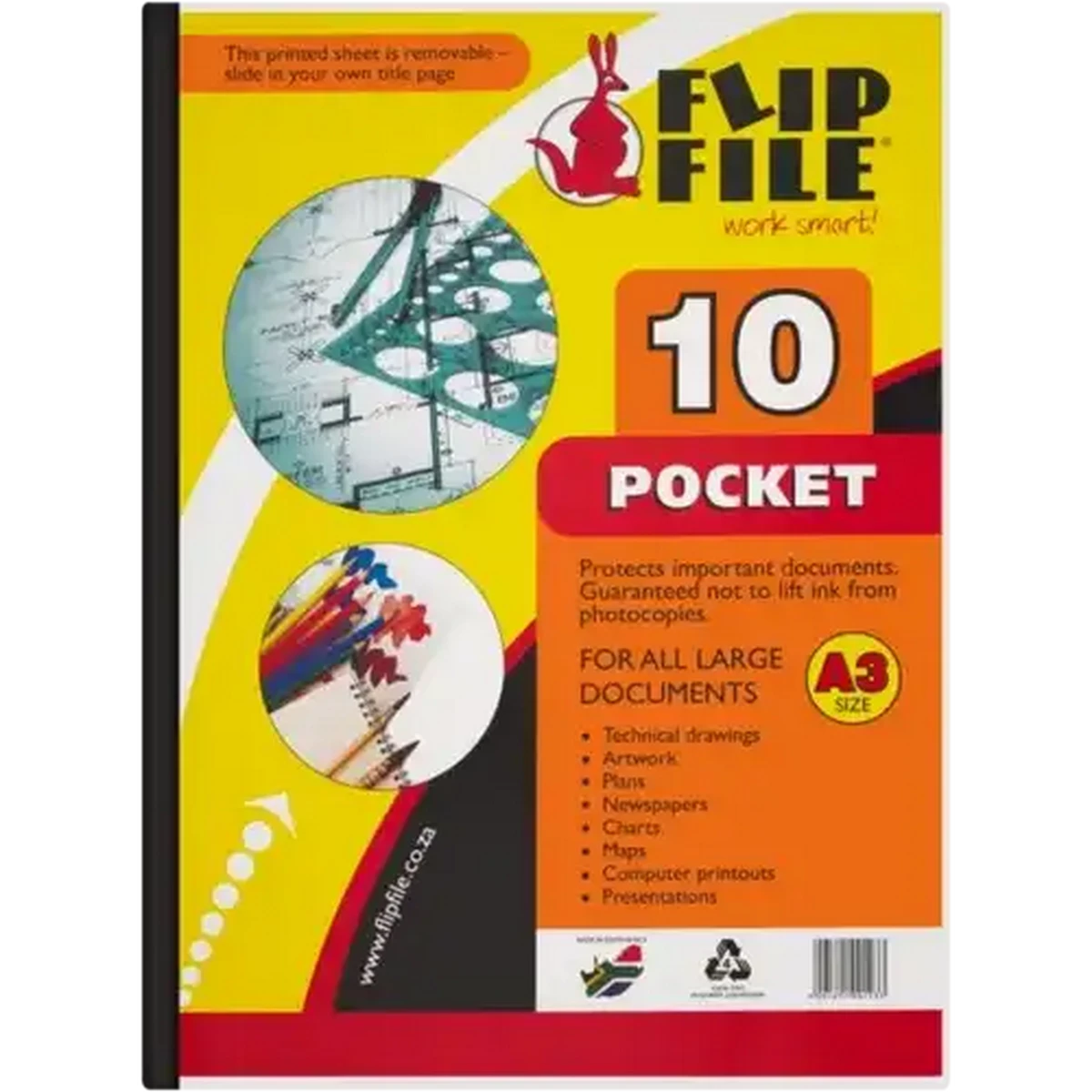 Checkers Sixty60 | Flip File A3 Display File 10 Pockets