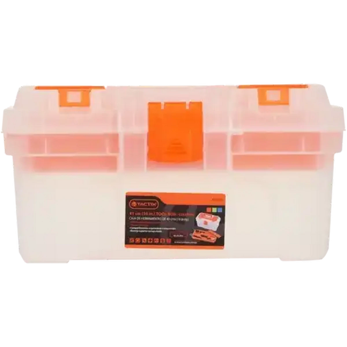 Checkers Sixty60 | Tactix Black Toolbox 41cm (Colour May Vary)