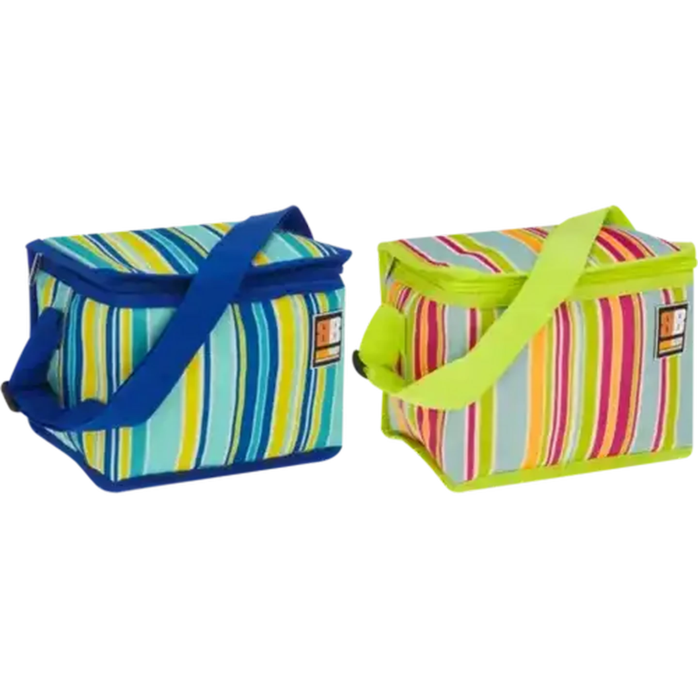 Image of Bush Baby Striped Cooler Lunch Bag (Colour May Vary)