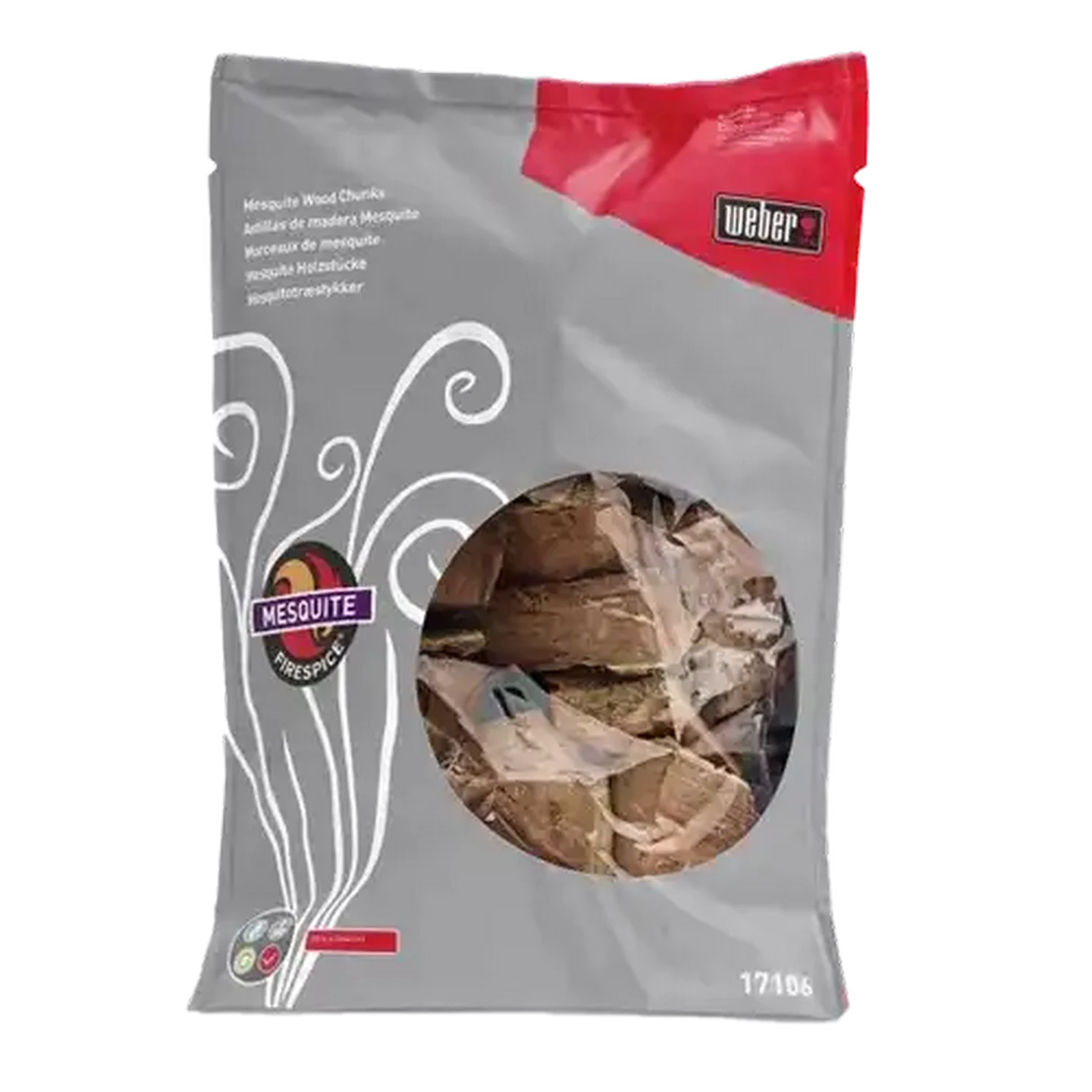 Image of Weber Fire Spice Mesquite Wood Chunks