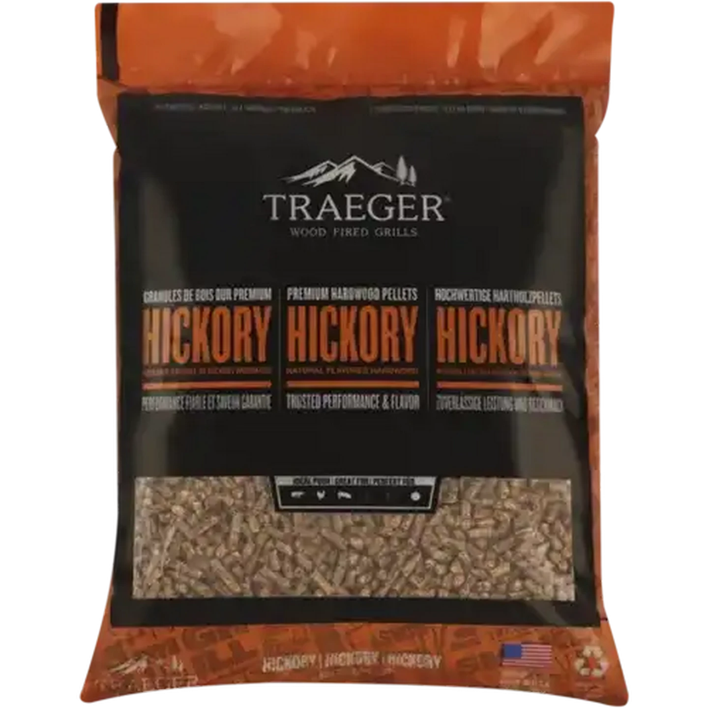 Image of Traeger Hickory Hardwood Pellets 9kg