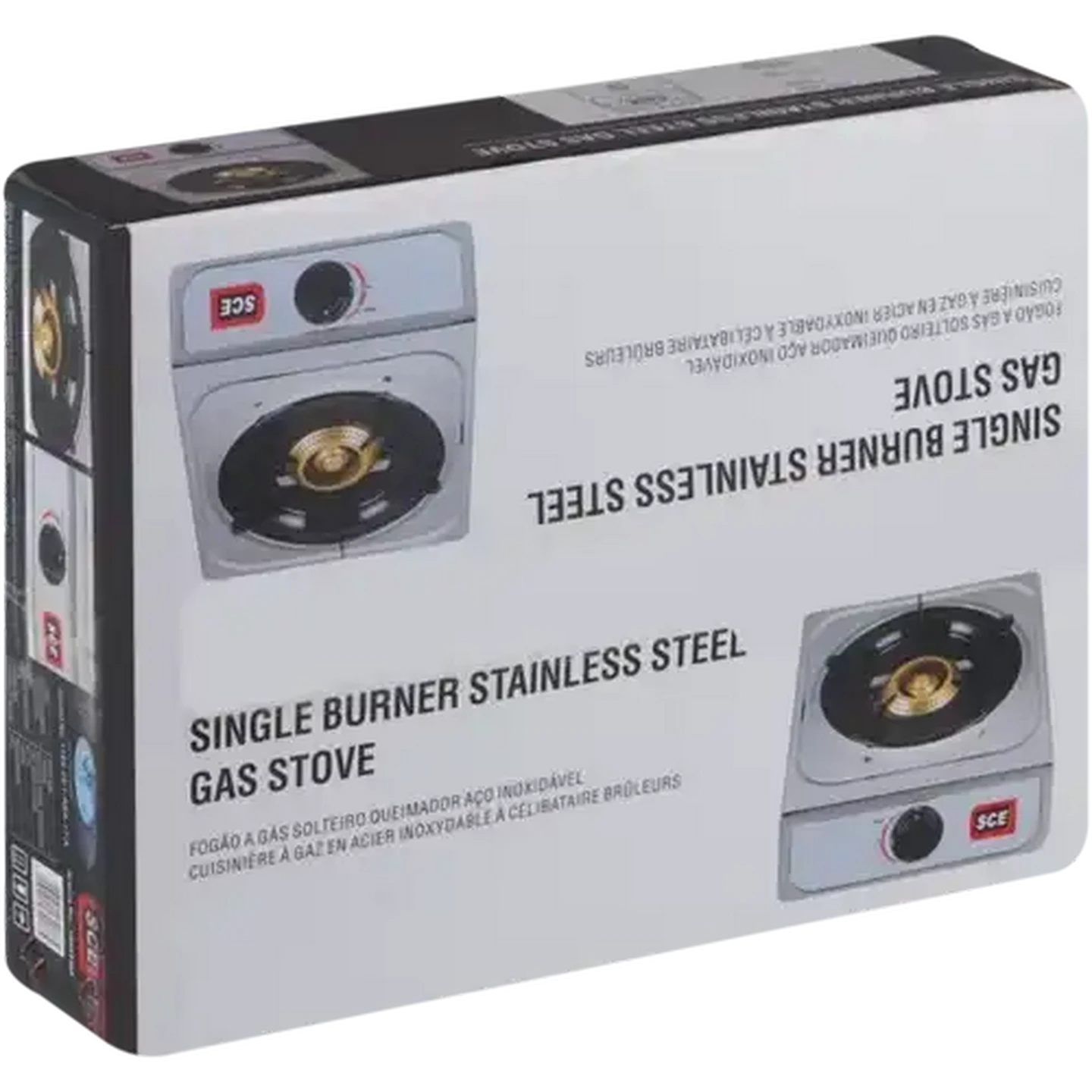 Image of SCE Single Burner Stainless Steel Gas Stove