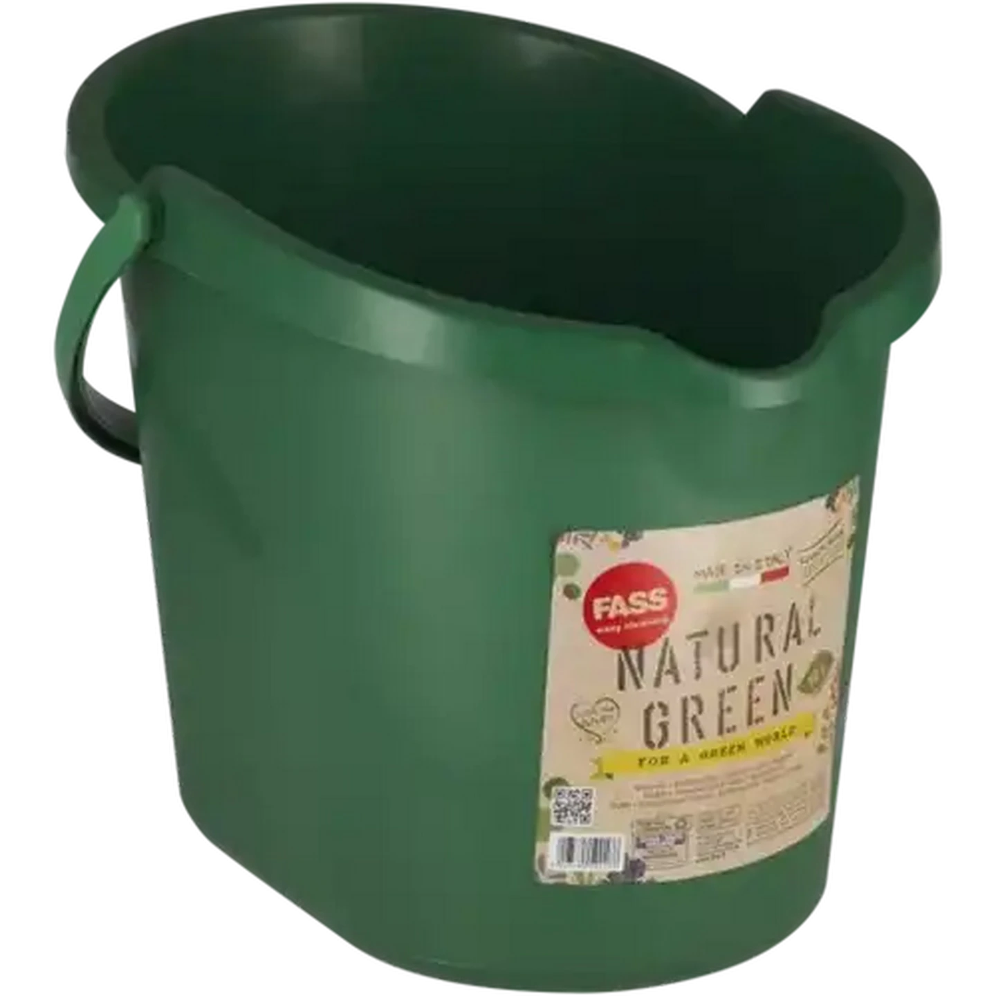 Image of Fass Natural Green Mop Bucket 12L