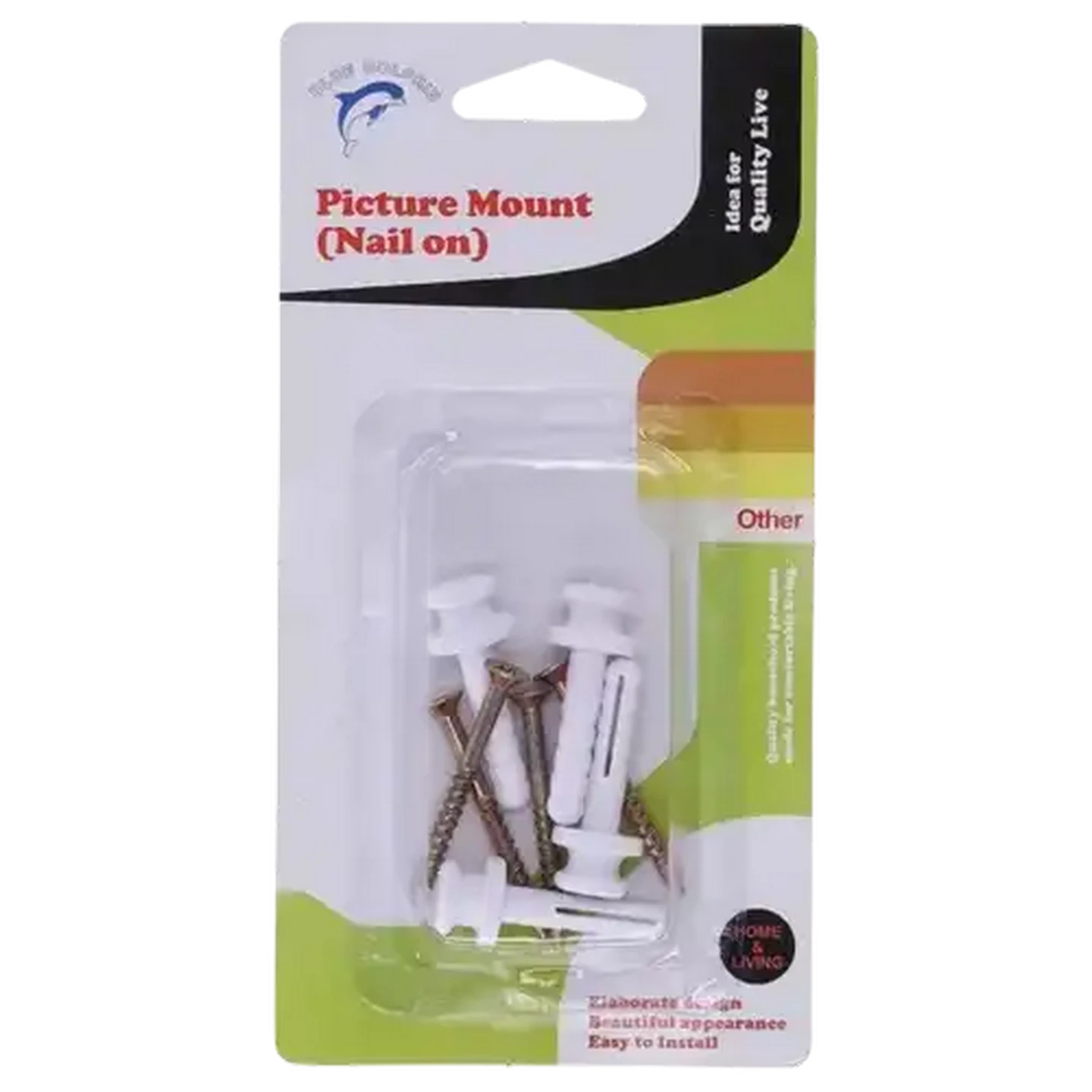 Image of Blue Dolphin Picture Mount