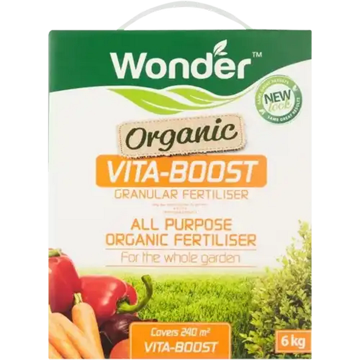 Image of Wonder Organic Vita-Boost Fertiliser 6kg