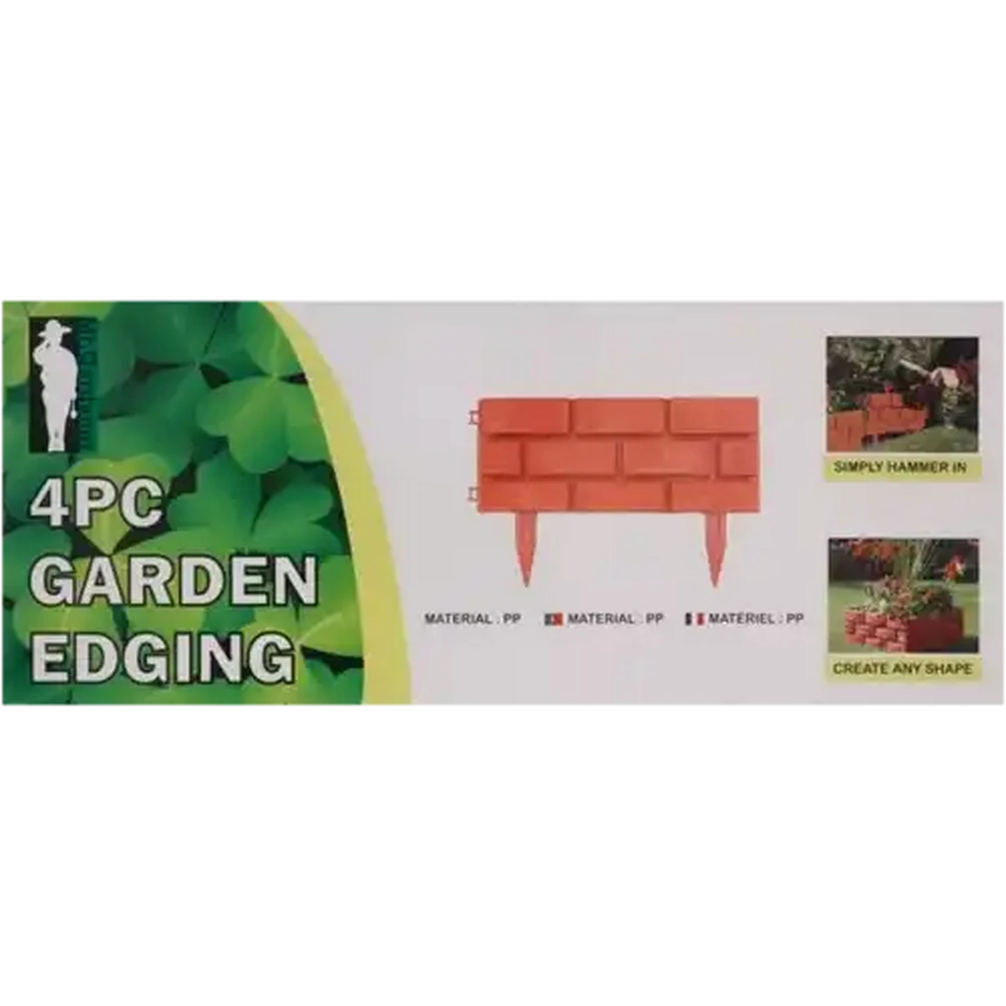 Checkers Sixty60 | Brick Effect Garden Edging 4-Pack
