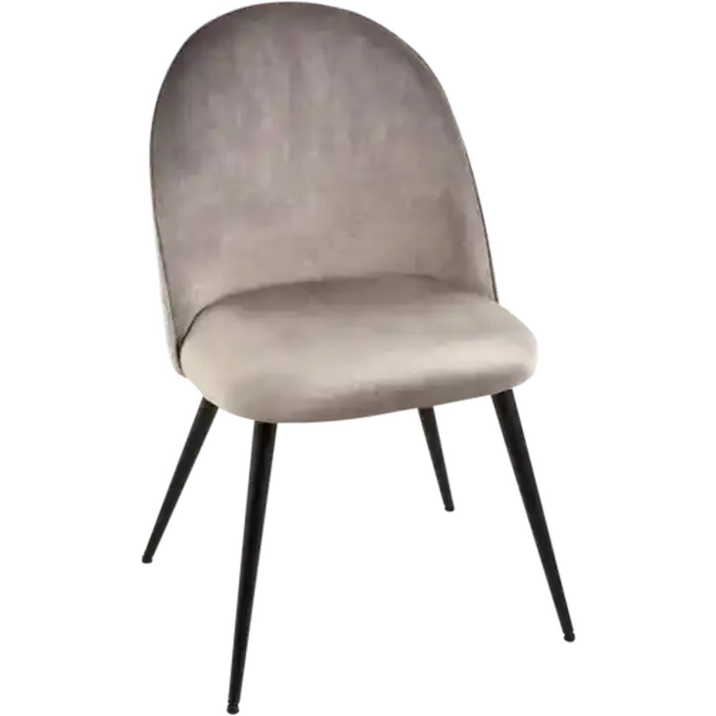 Image of Quality Grey Quilted Dining Chair