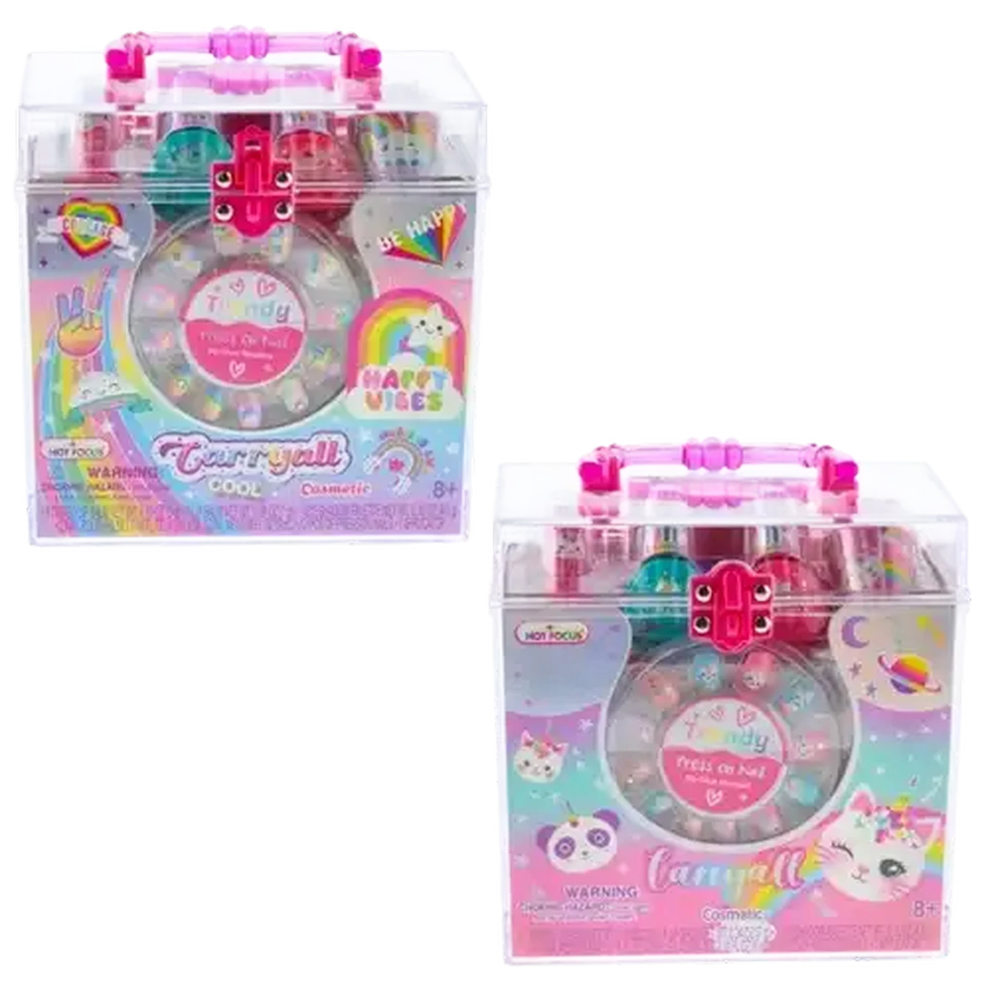 Image of Hot Focus Carry All Cosmetics Set (Colour May Vary)
