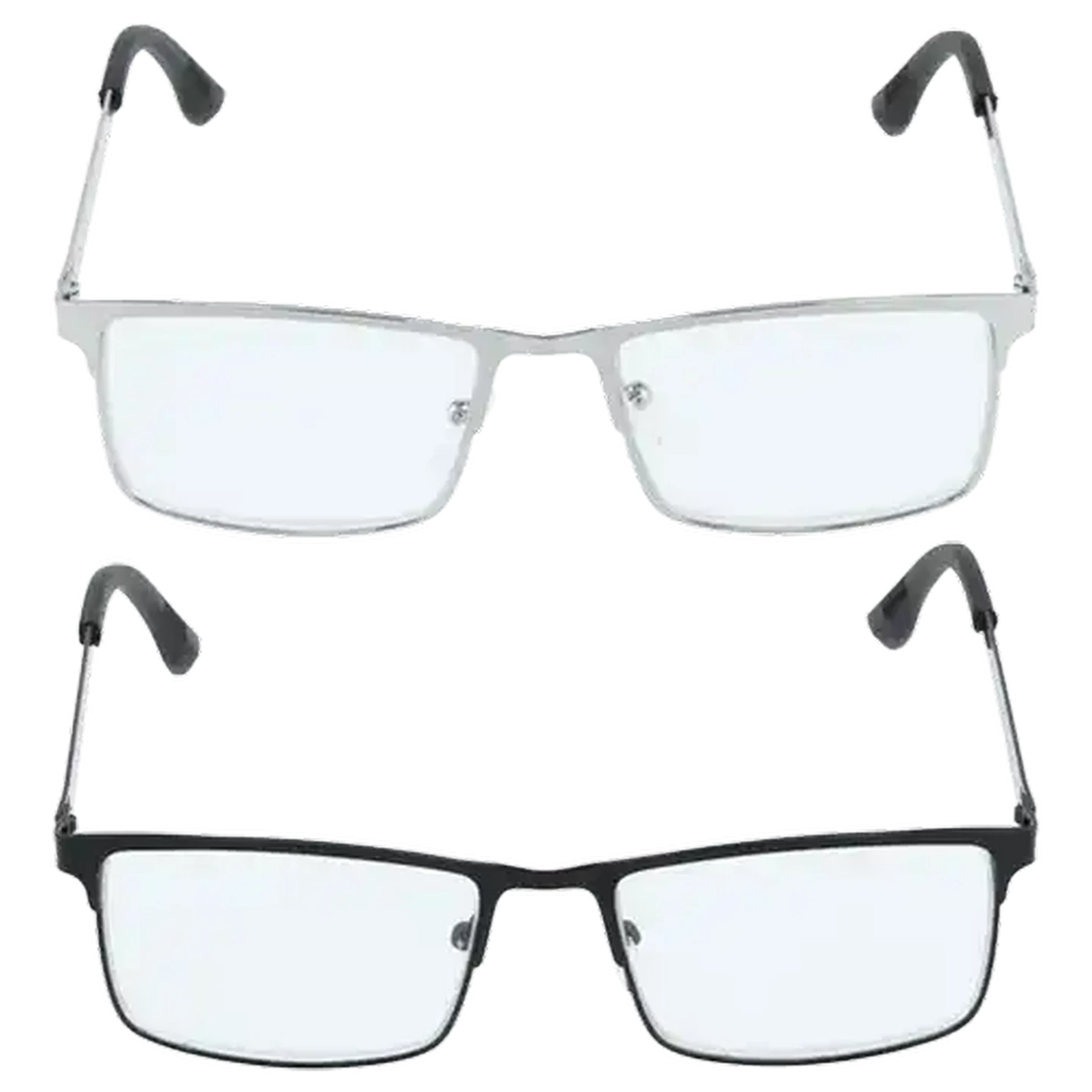 Image of LENZO Designer Eyes +2.5 Metal Top Reading Glasses (Colour May Vary)​