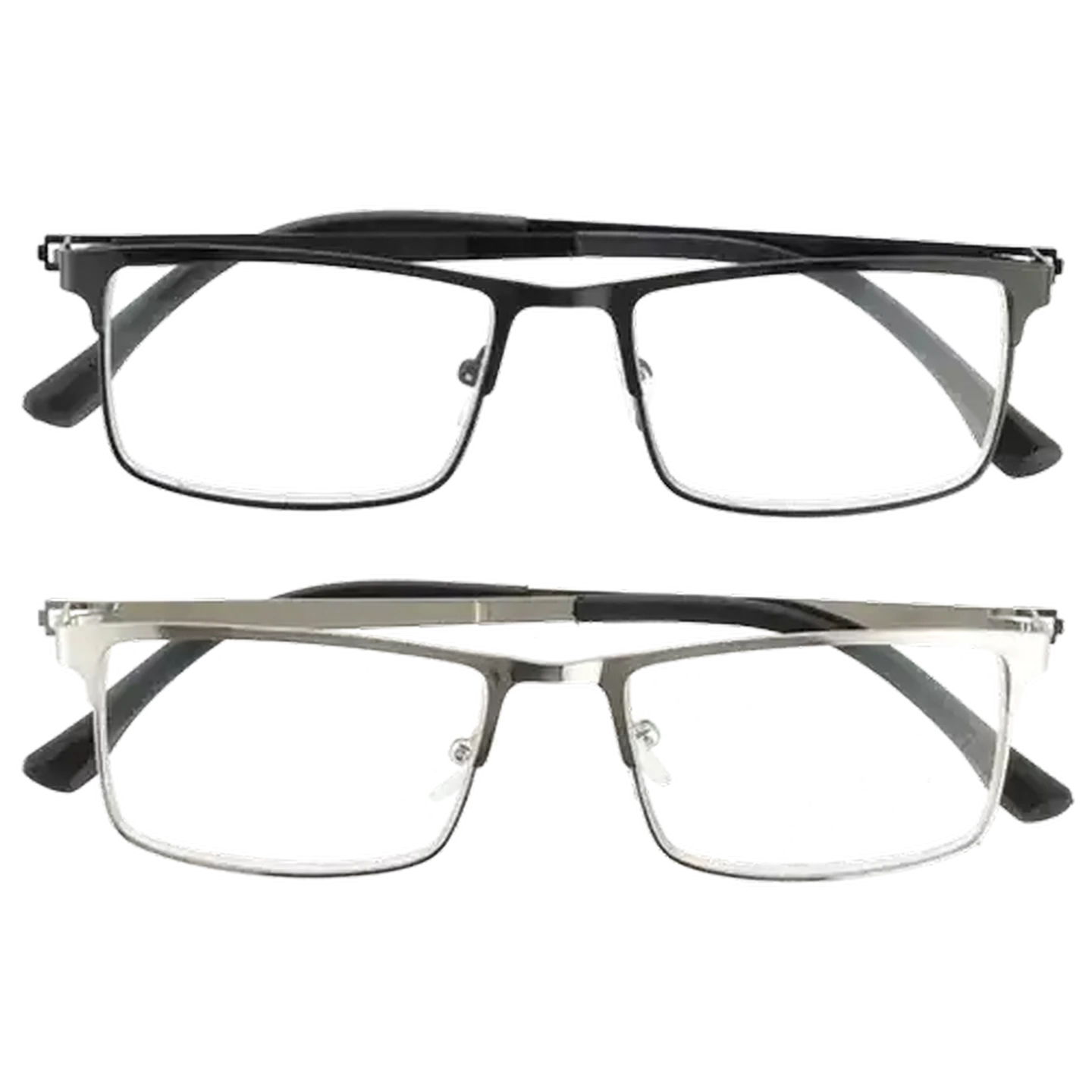 Image of LENZO Designer Eyes +2.5 Metal Top Reading Glasses (Colour May Vary)​