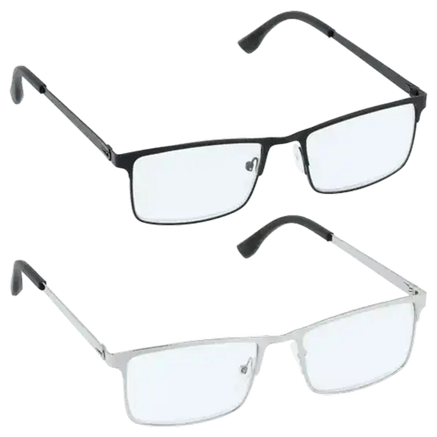 Image of LENZO Designer Eyes +2.5 Metal Top Reading Glasses (Colour May Vary)​