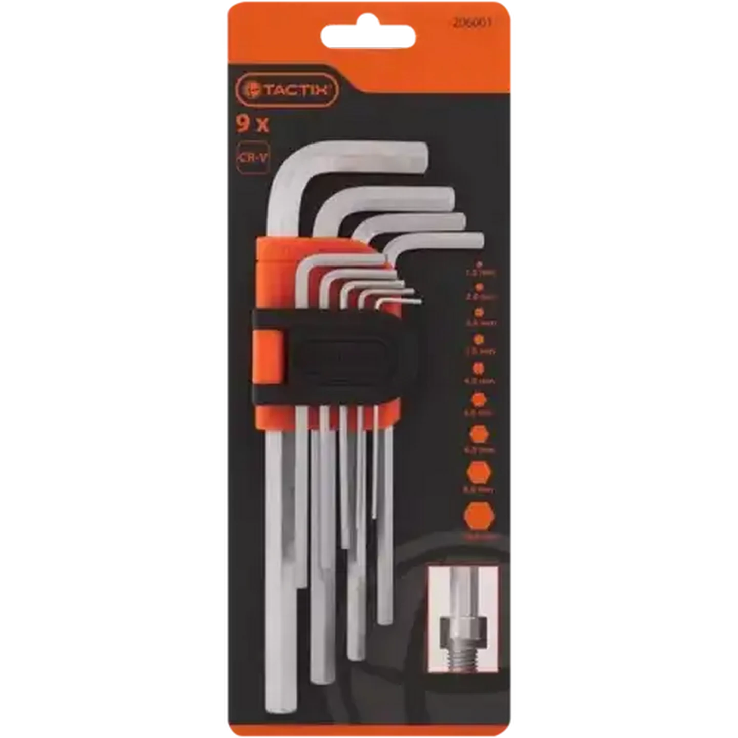Checkers Sixty60 | Tactix Long Hex Key Set 9 Piece