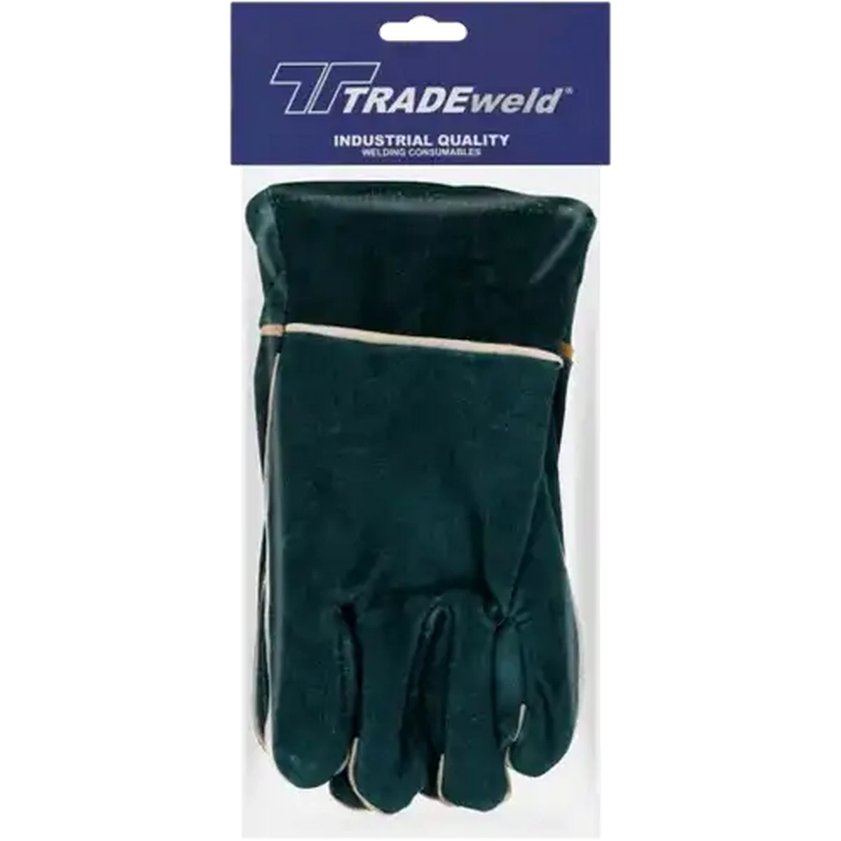 コパトーン Checkers Sixty60 | Tradeweld Green Leather Welding Gloves