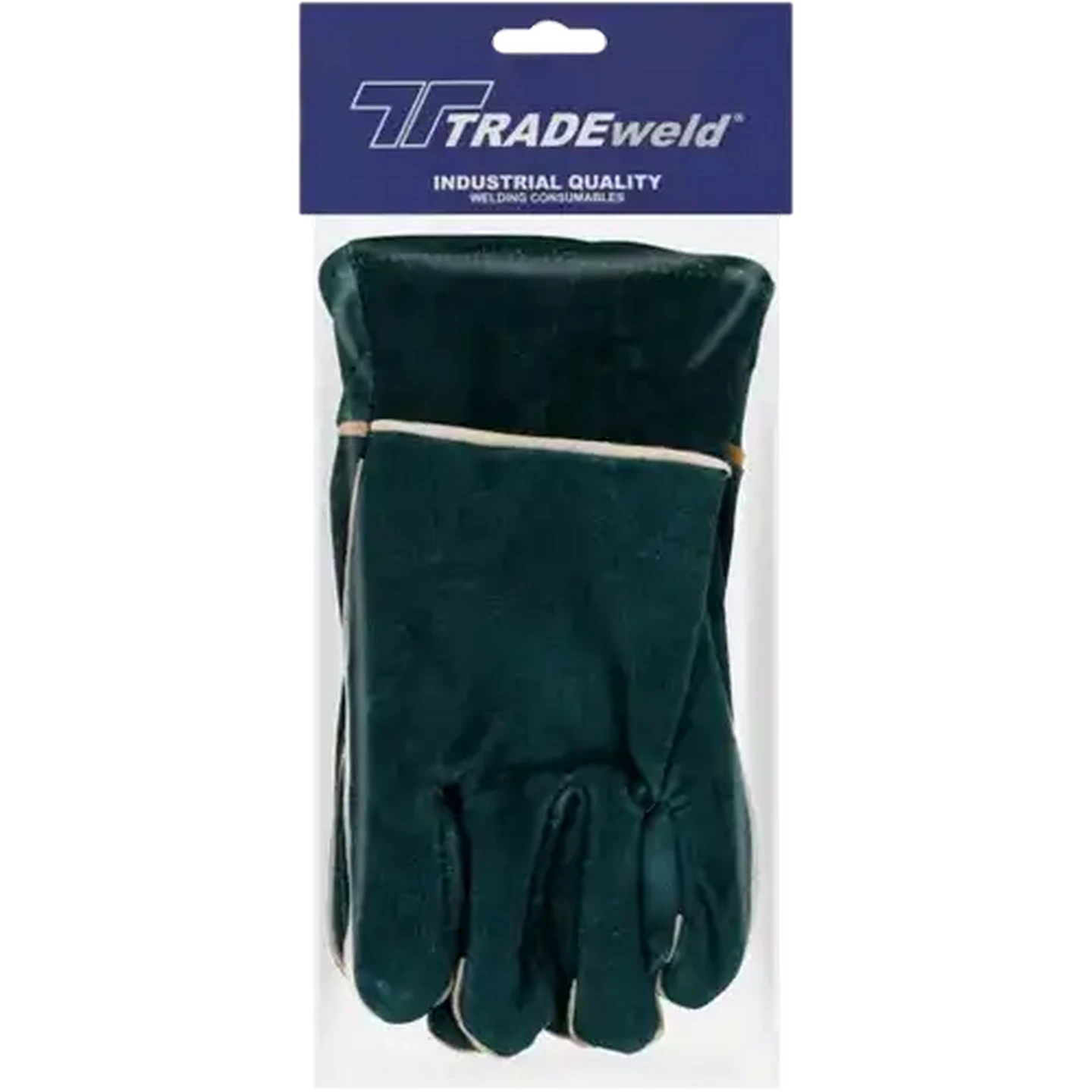 Checkers Sixty60 | Tradeweld Green Leather Welding Gloves