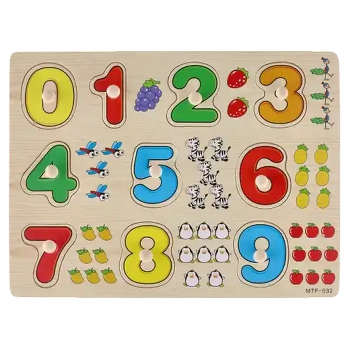 Checkers Sixty60 | Jolly Tots Numeric Wooden Puzzle 18 Months +