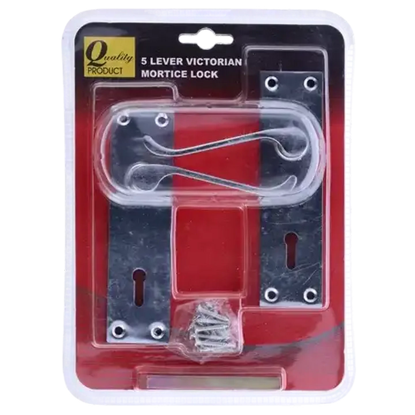 Image of Quality 5 Lever Victorian Mortice Lock Set