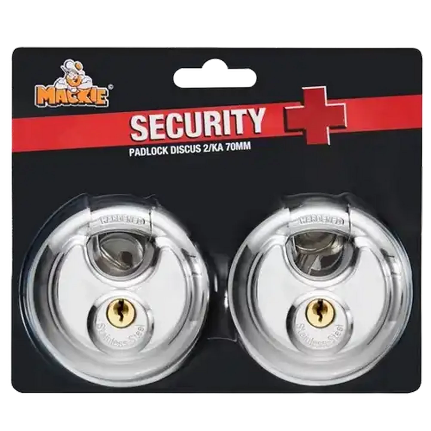 Image of Mackie Discus Padlock 70mm 2 Piece