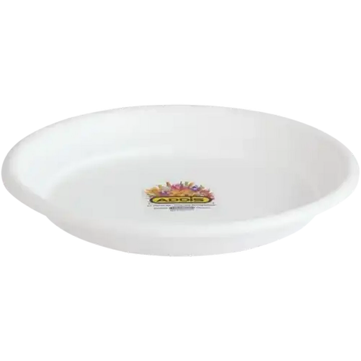 Image of ADDIS Venus Flower White Saucer 26cm