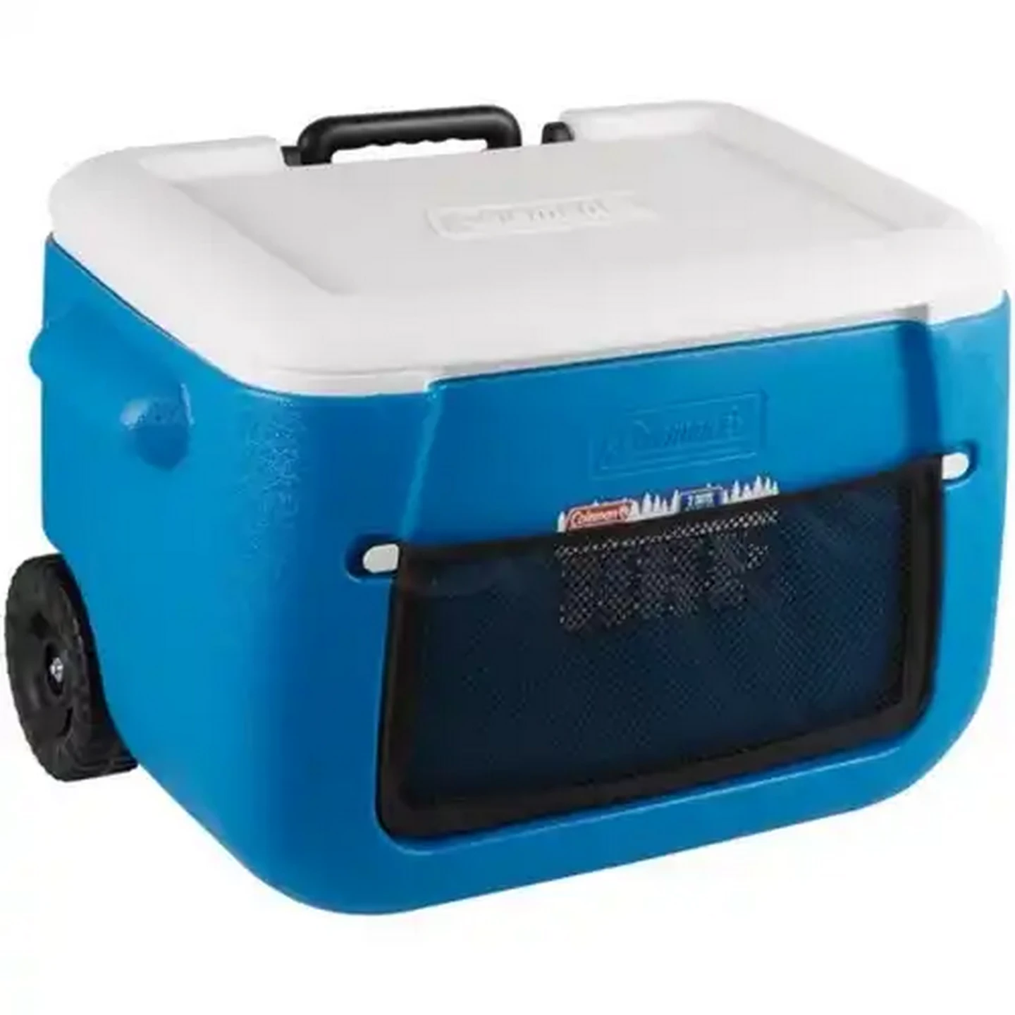 ぴ*ち様 Coleman No229 Checkers Sixty60 | Coleman Blue Wheeled Cooler Box 47L