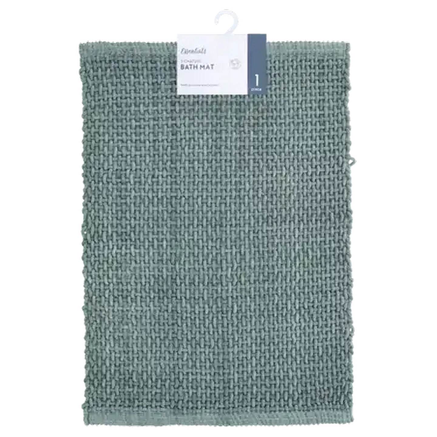 Image of Essentials Green Bath Mat 50 x 70cm
